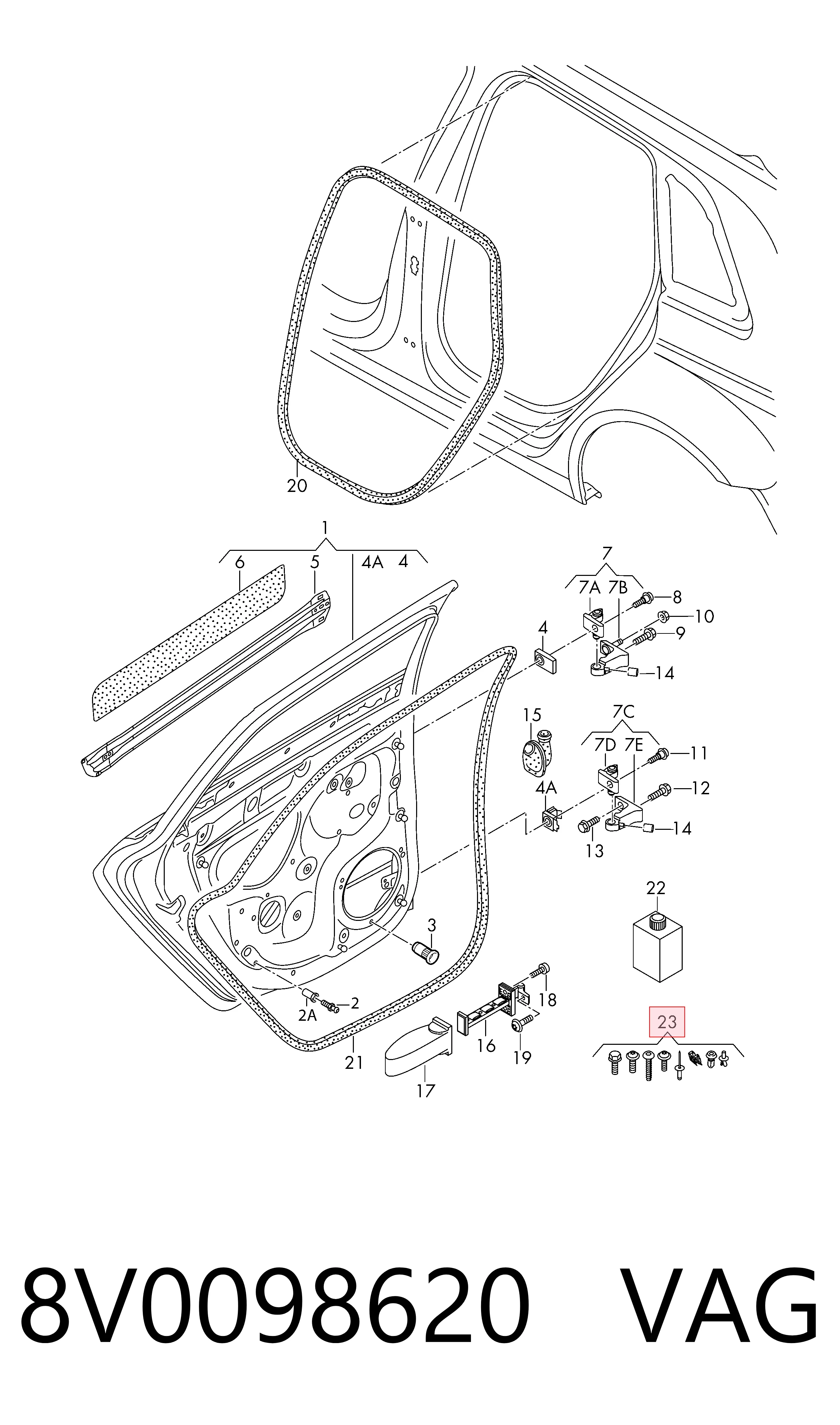 8V0098620 VAG 