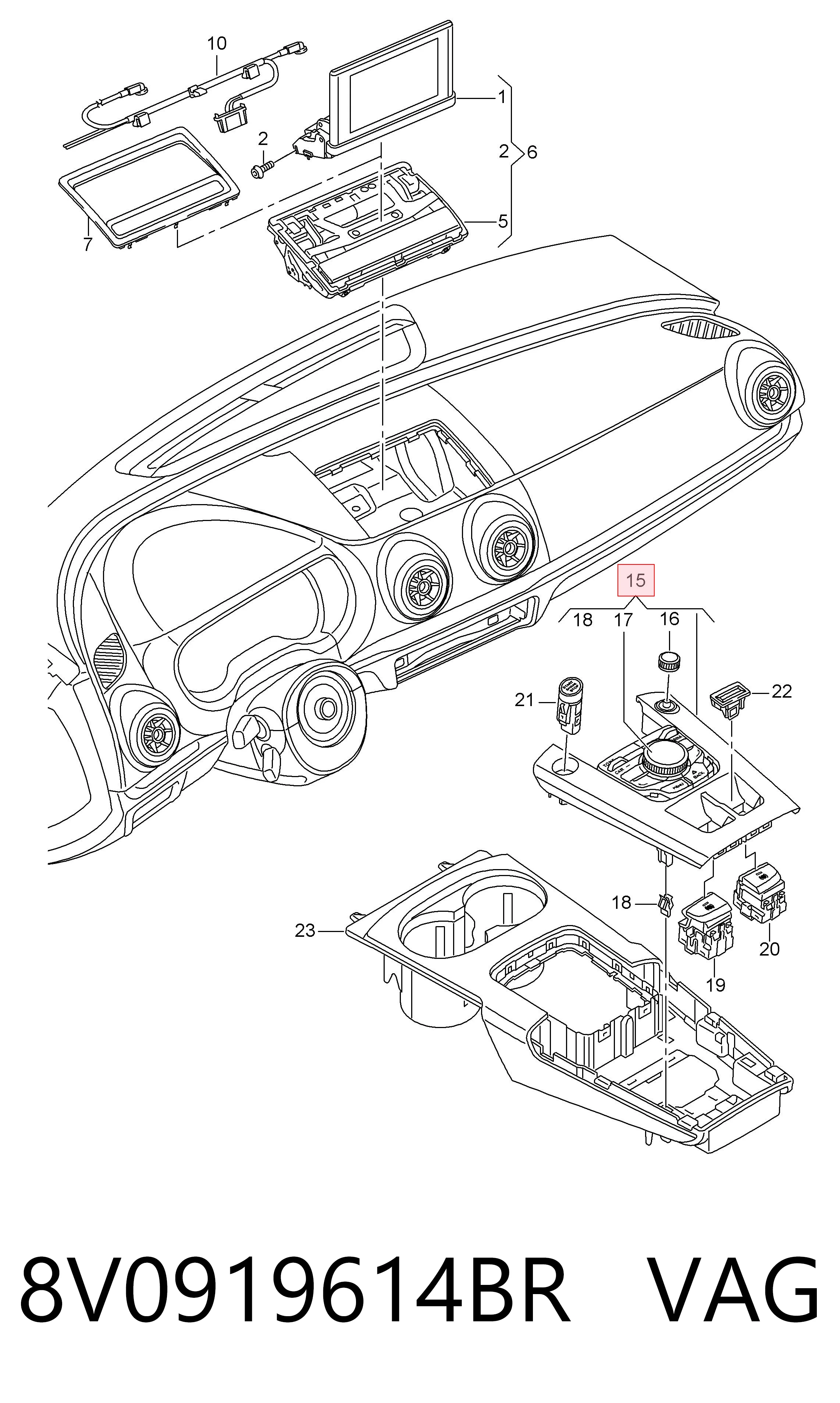 8V0919614BR VAG 