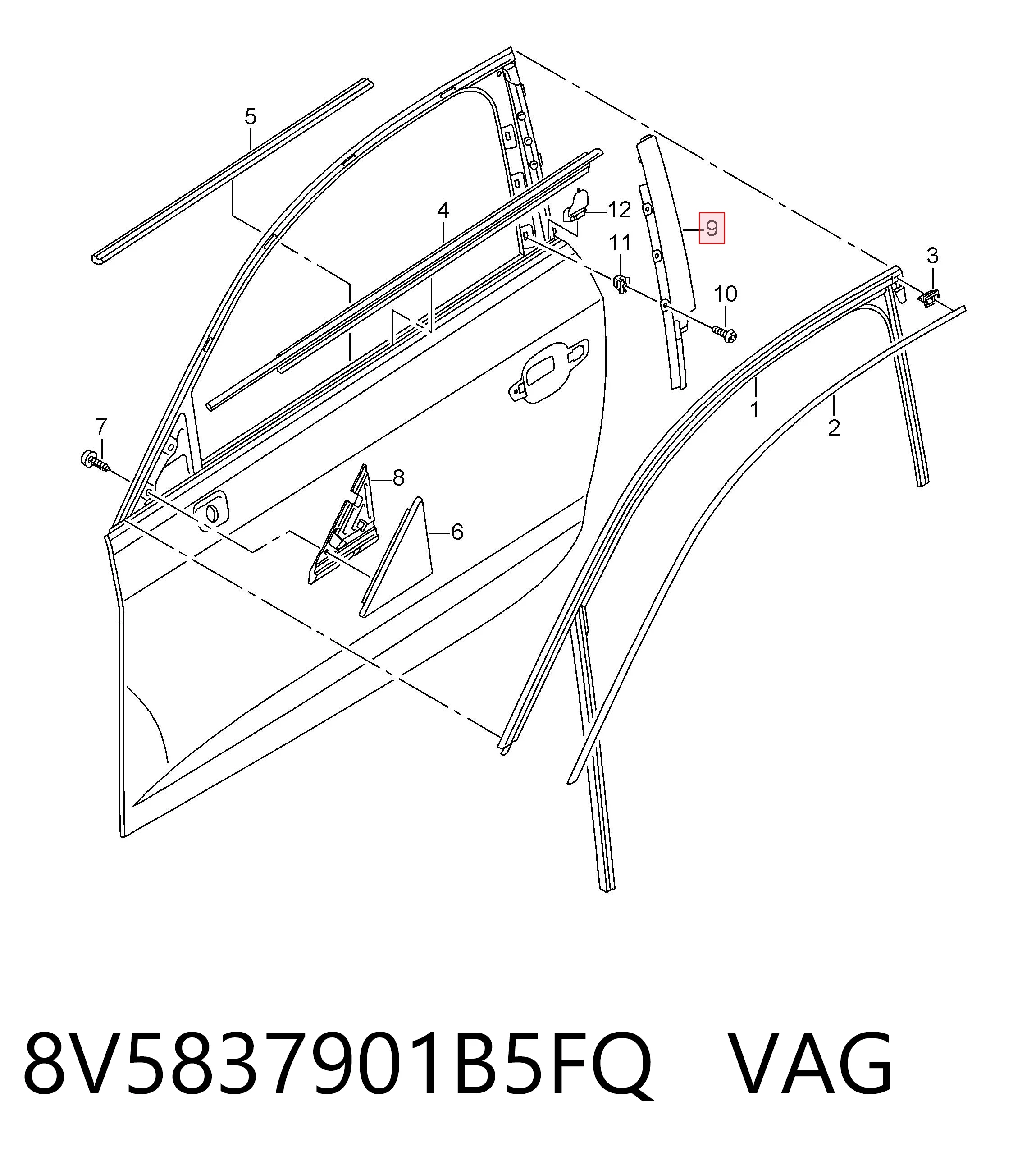 8V5837901B5FQ VAG 