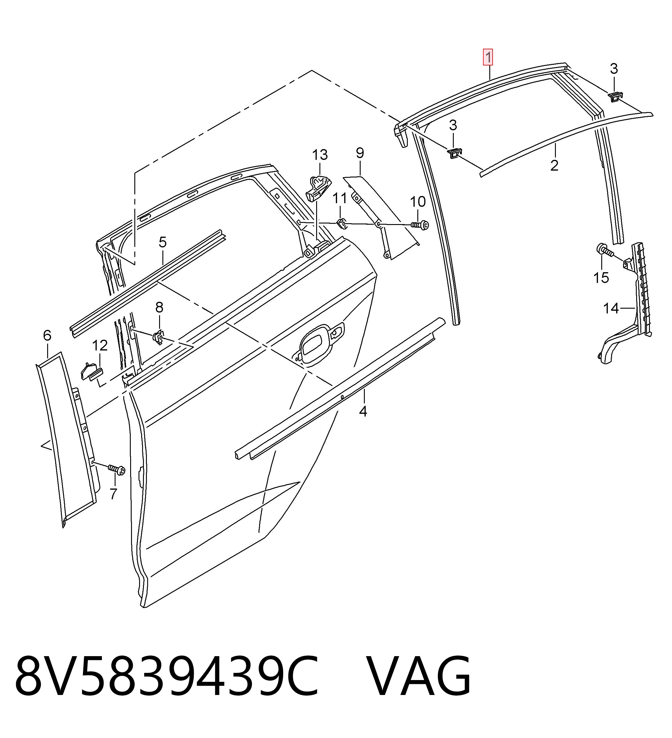 8V5839439C VAG 