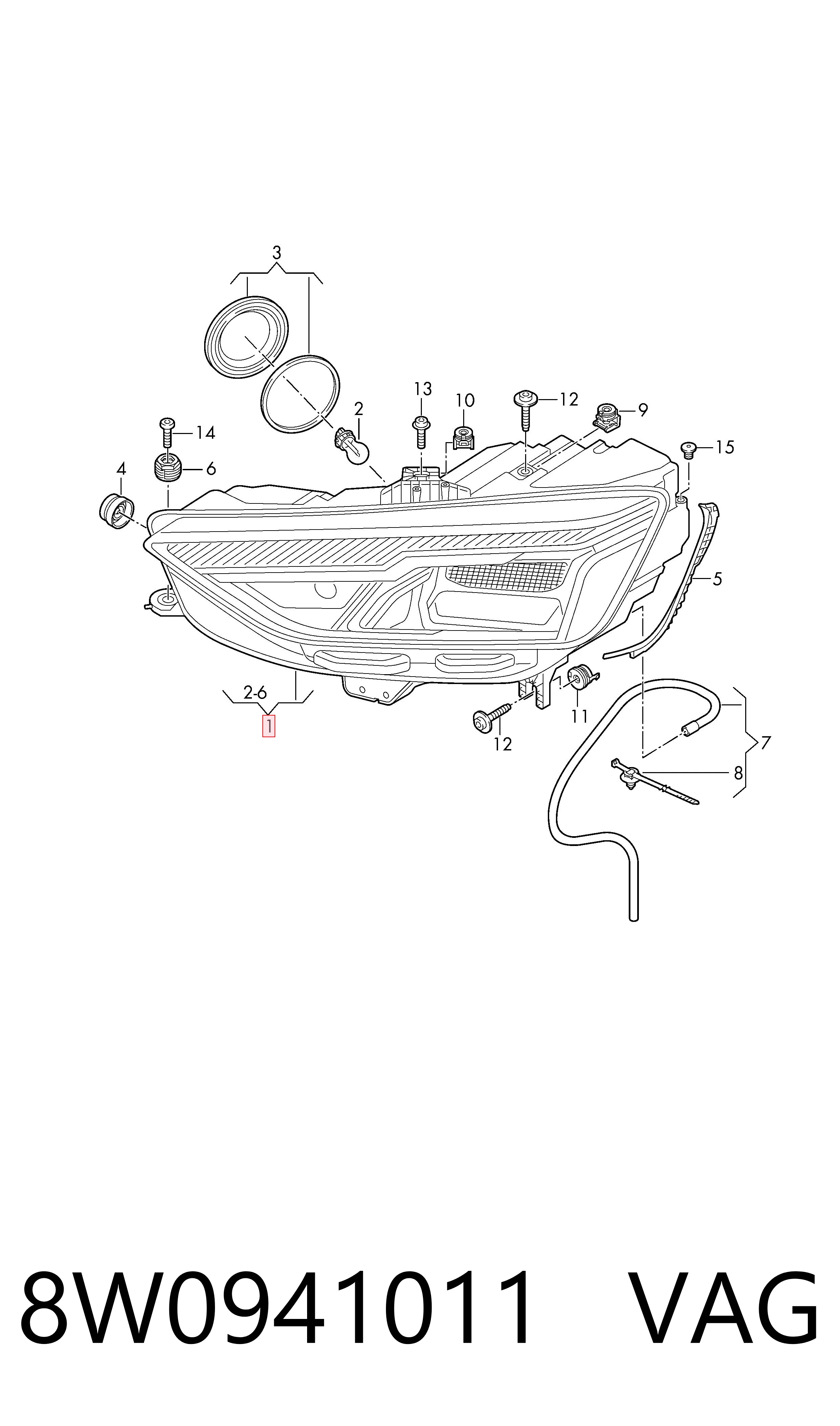 Купить LPR712 Magneti Marelli Фара левая передняя