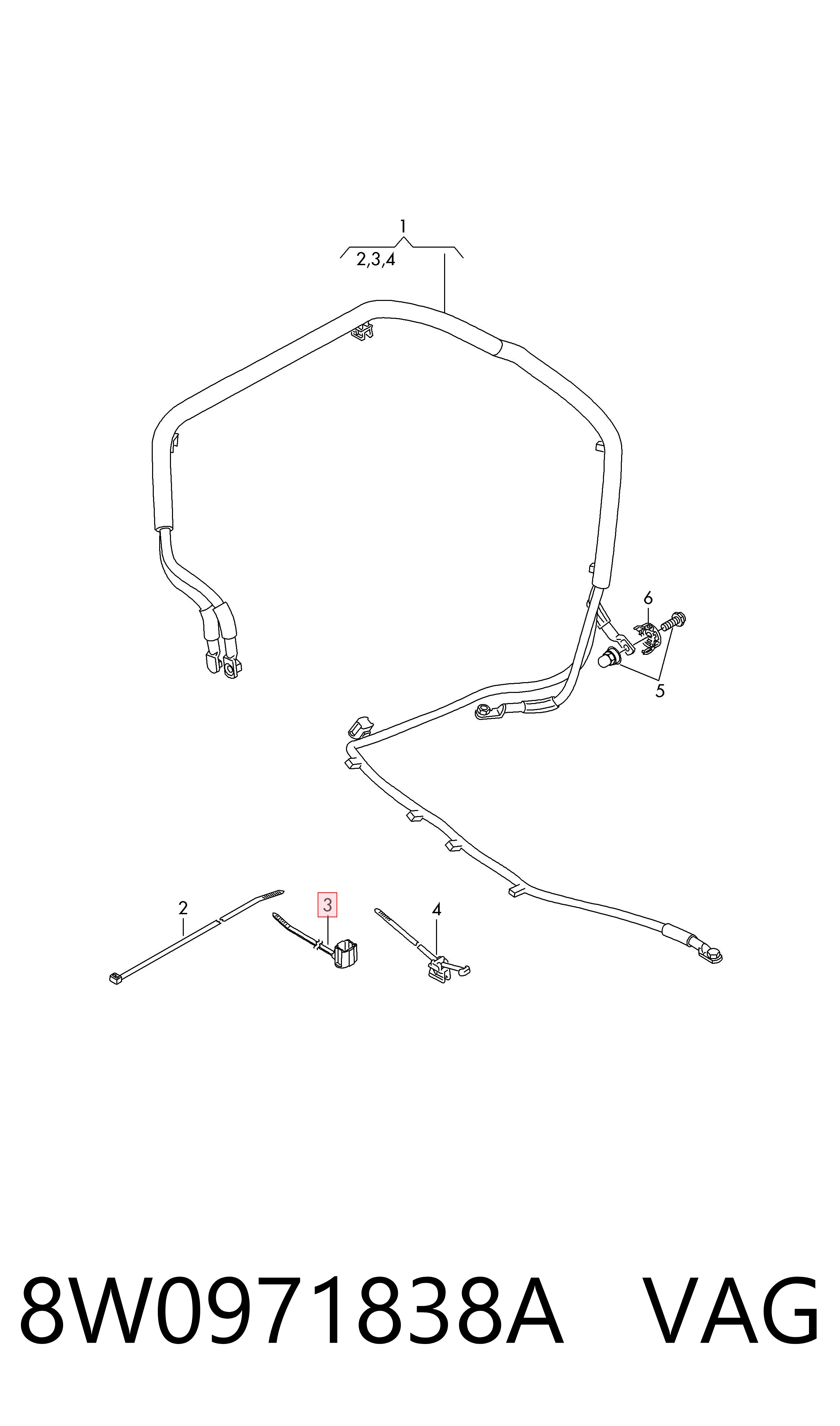 8W0971838A VAG 
