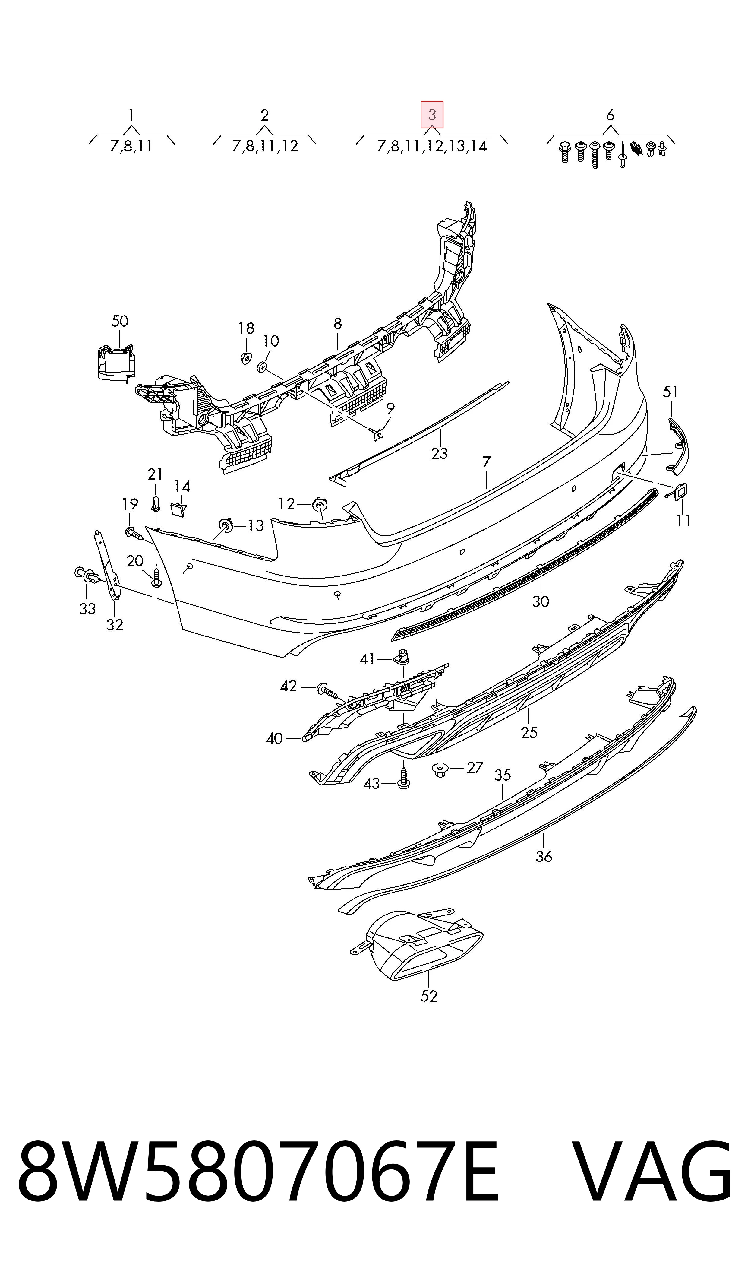 8W5807067E VAG