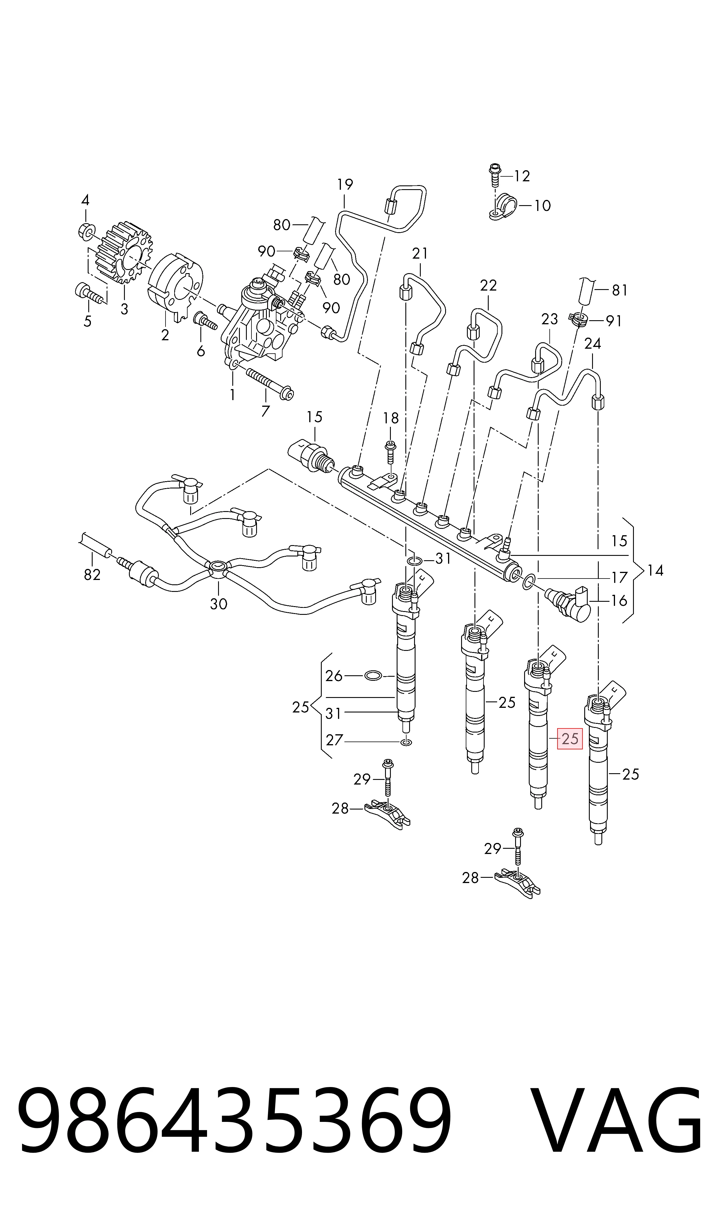 Топливные форсунки 0445116034 Renault (RVI)
