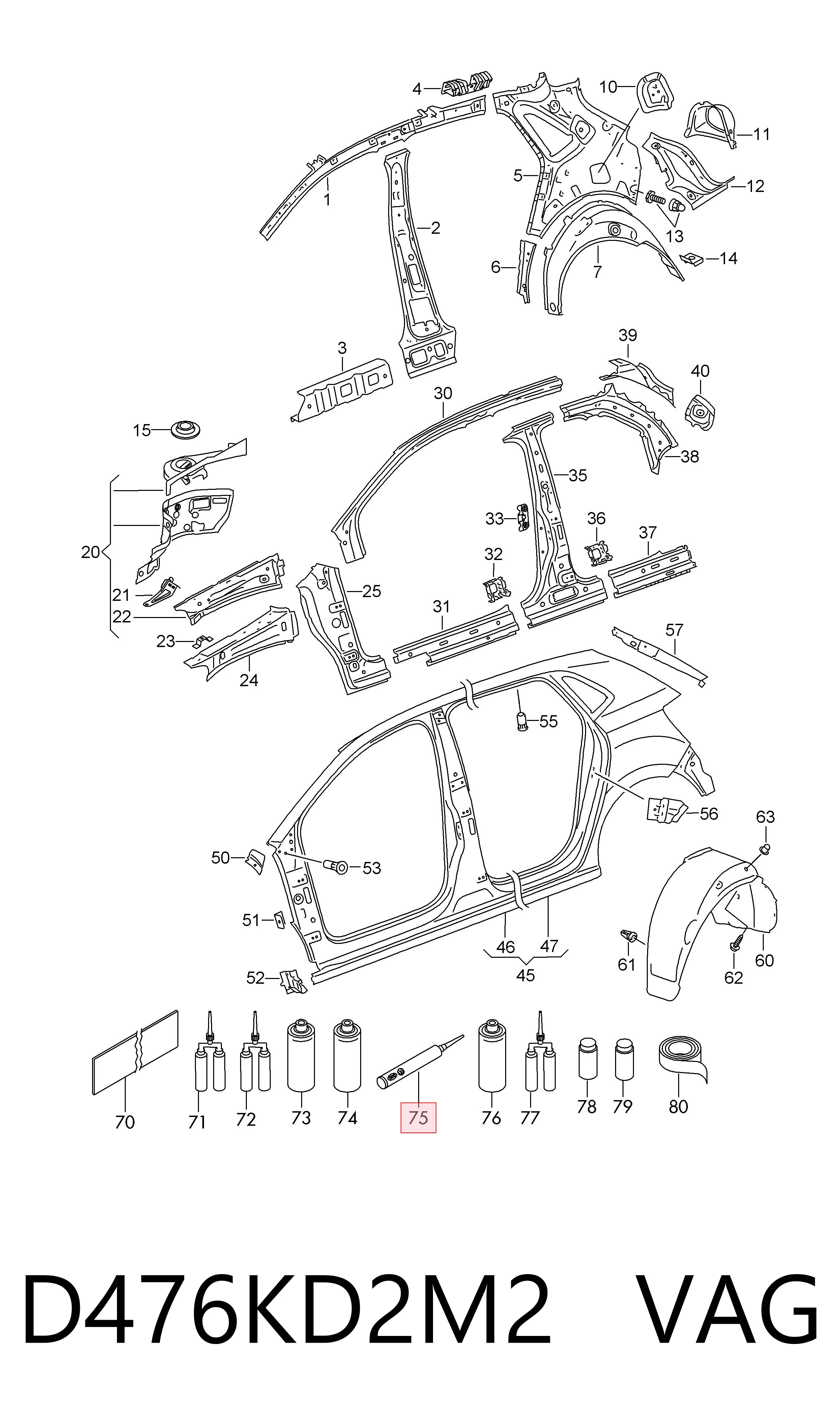 D476KD2M2 VAG 