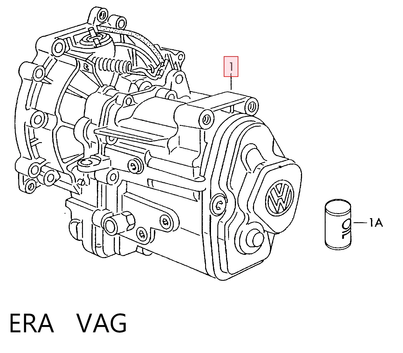 ERA VAG КПП в сборе