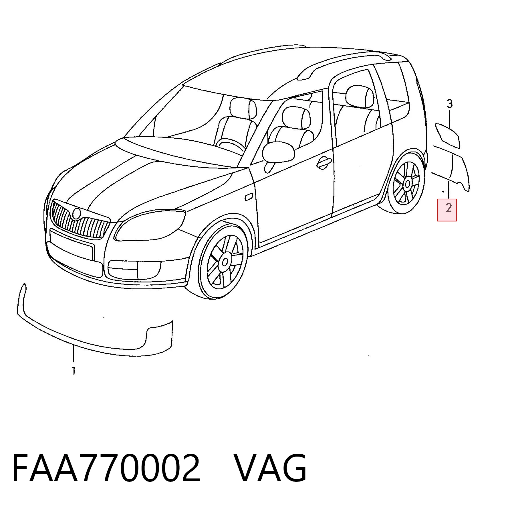 FAA770002 VAG 