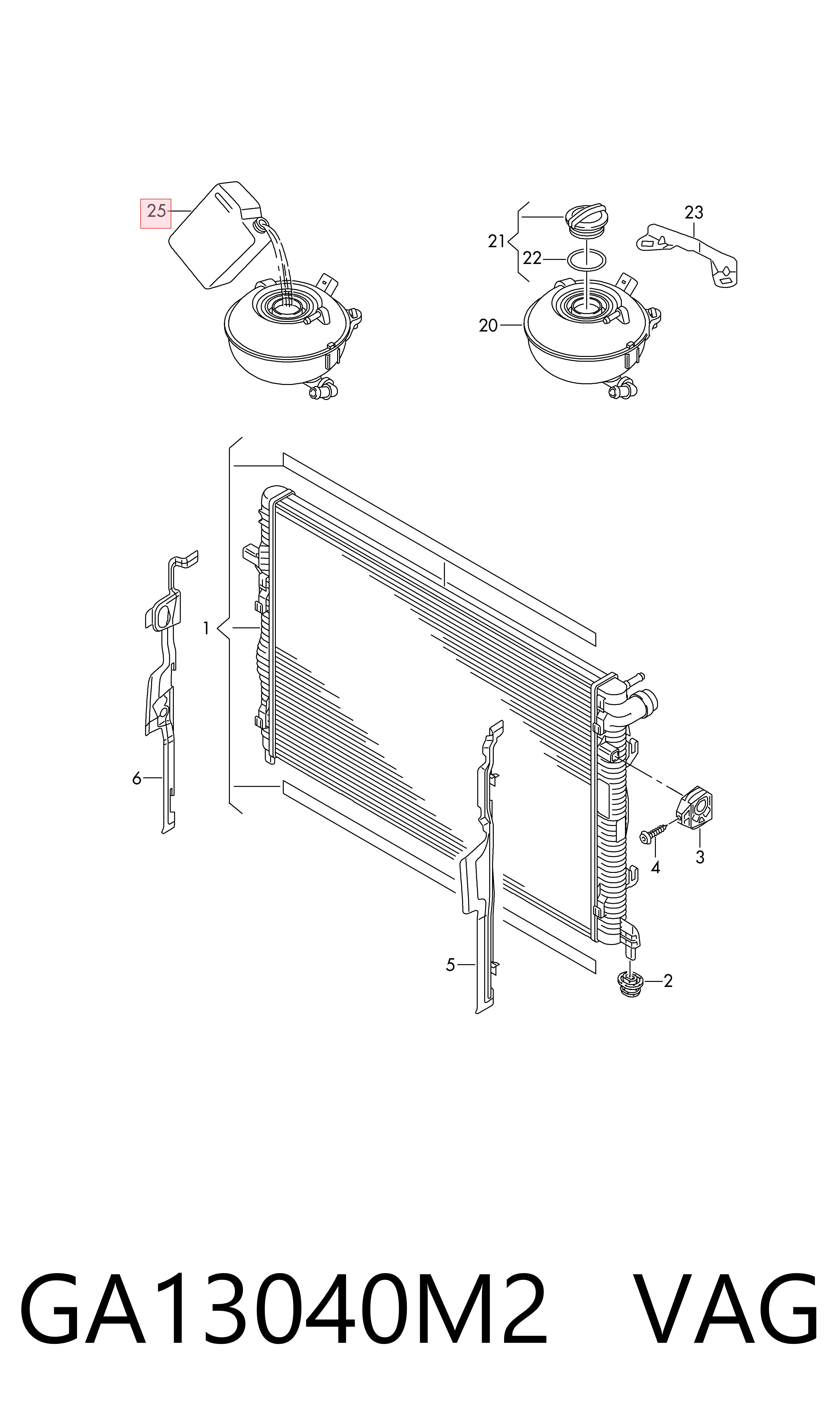 GA13040M2 VAG