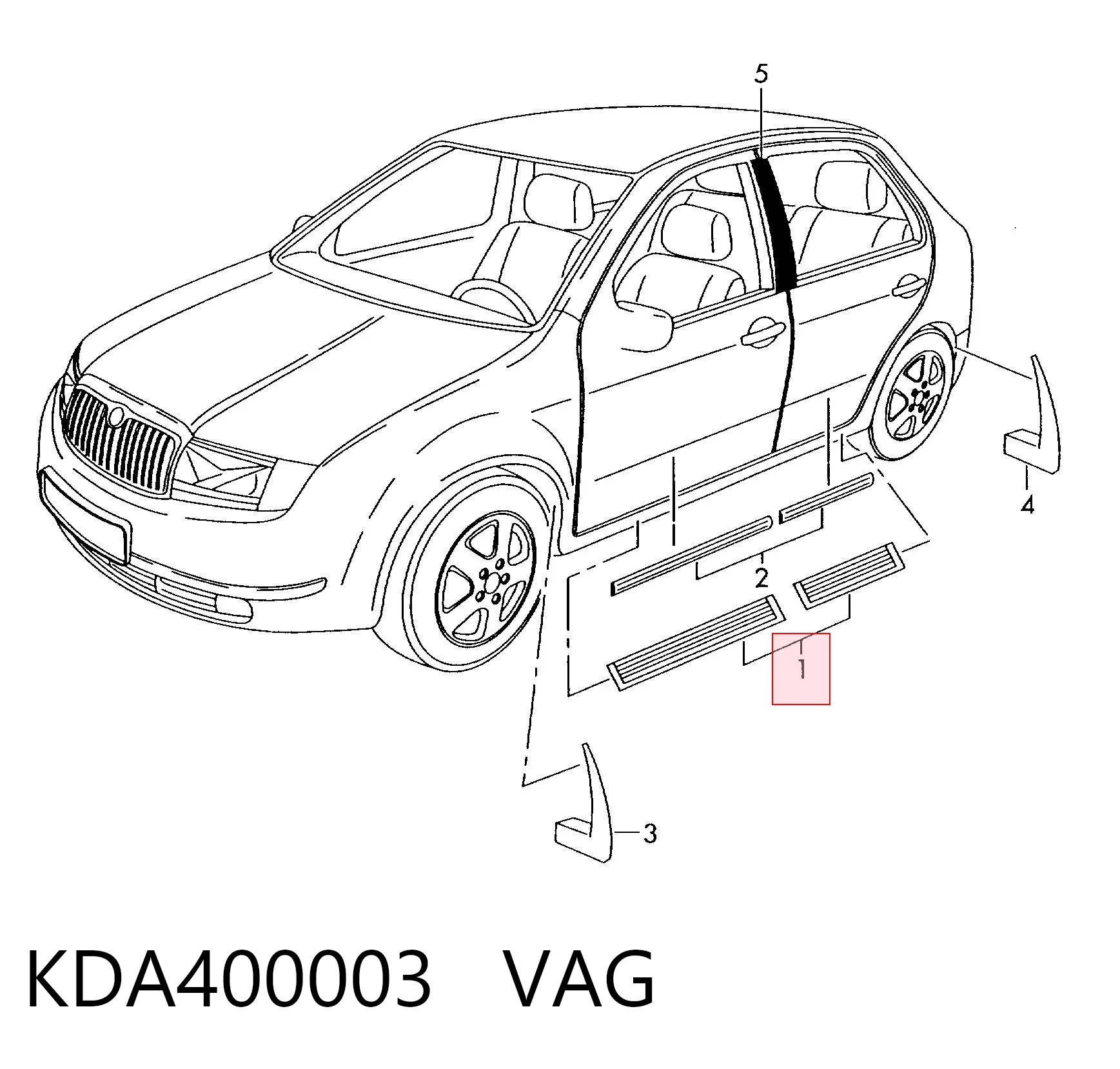 KDA400003 VAG 