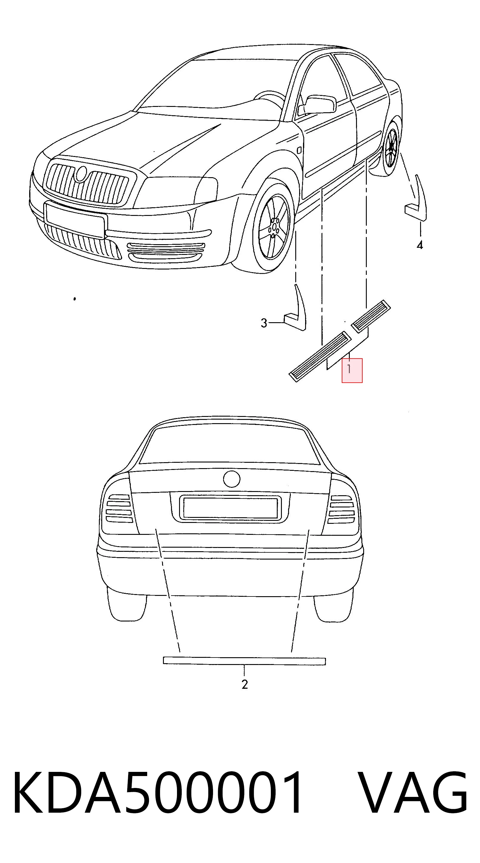 KDA500001 VAG 
