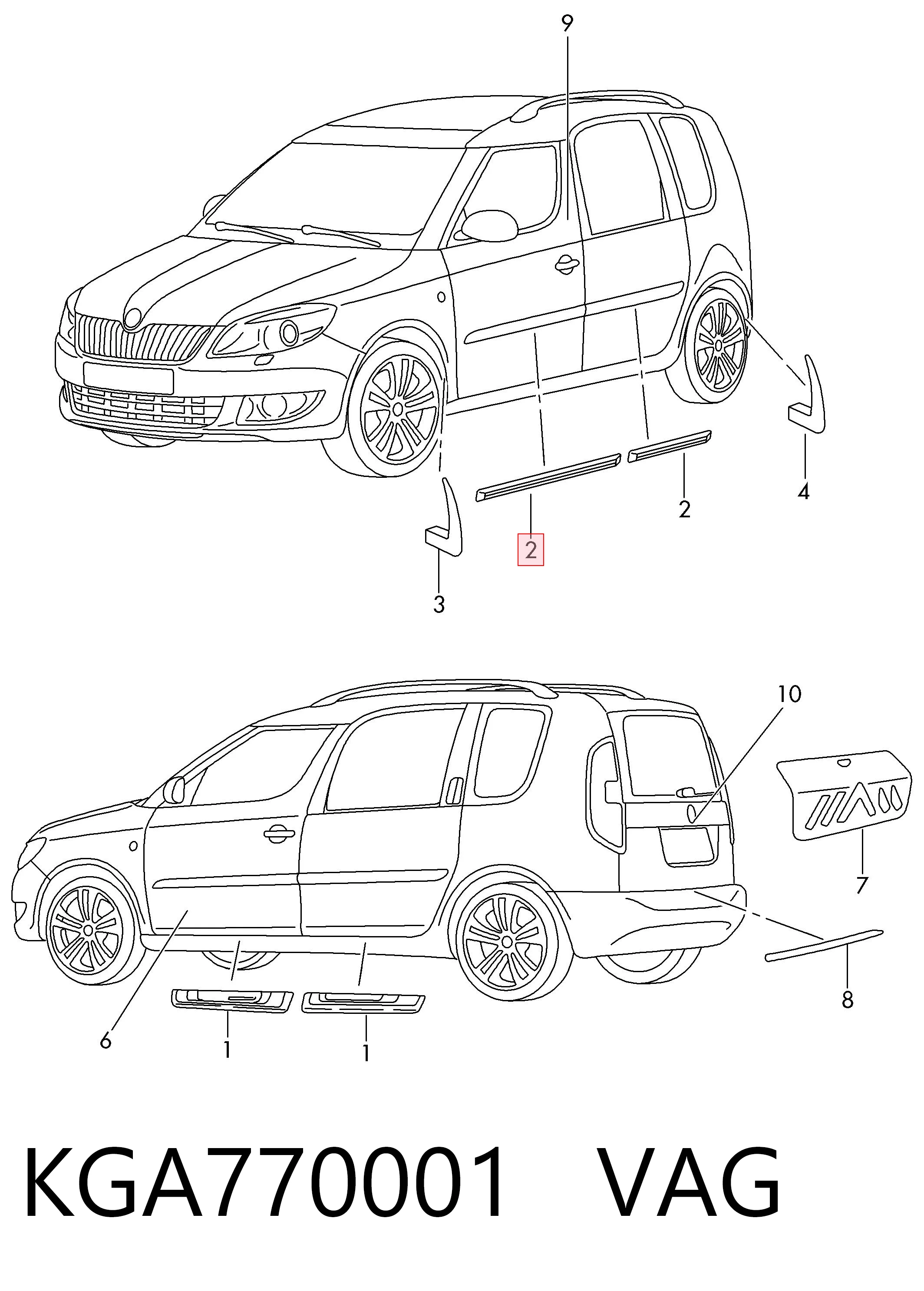 KGA770001 VAG 