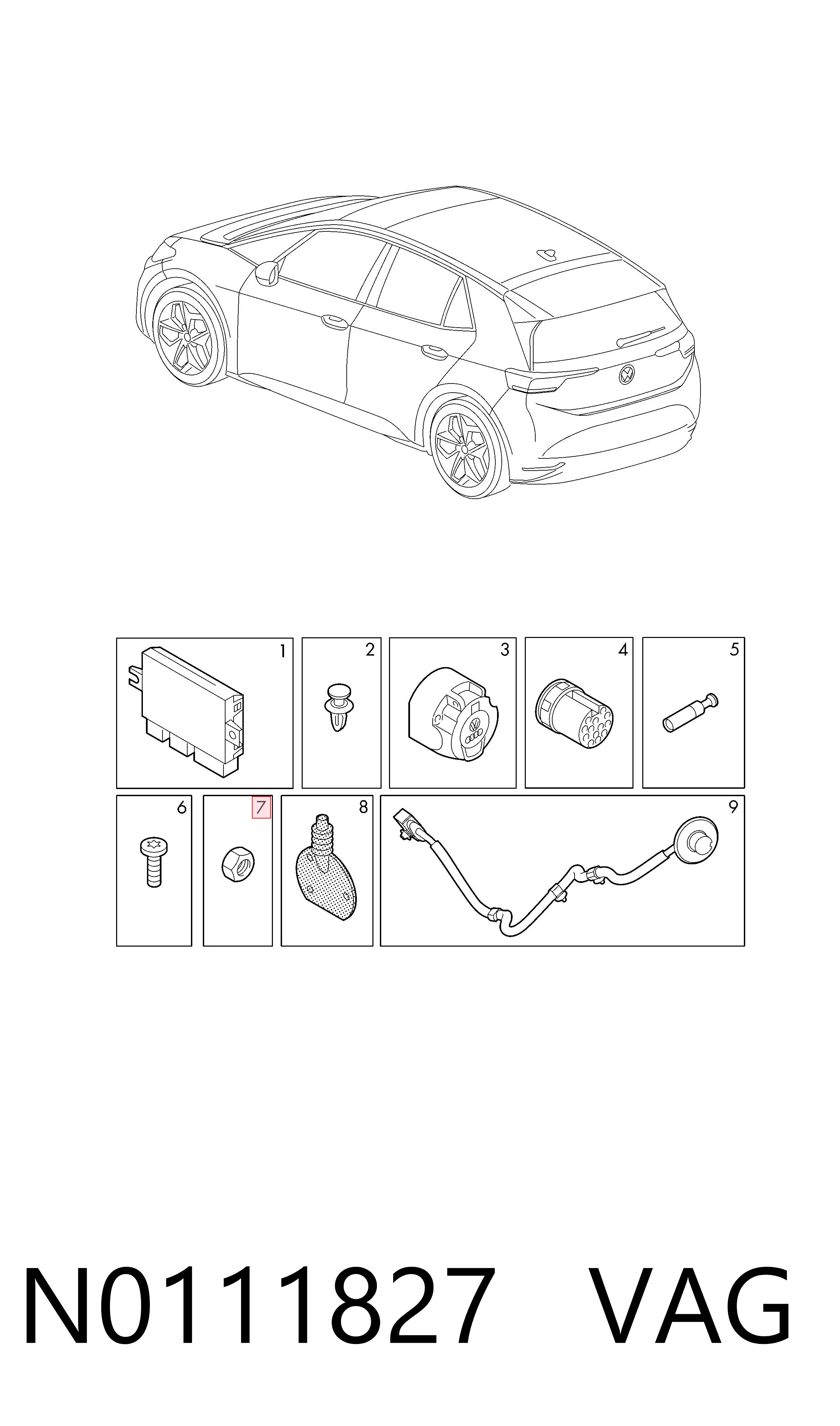  Porsche N0111821 цена, от 0.20 USD