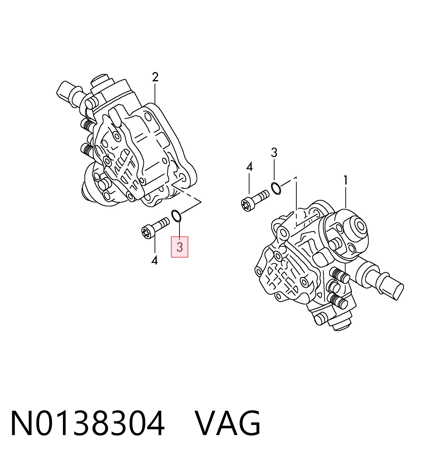 Уплотнительное кольцо, универсальное Renault (RVI) 0000127246 цена, от 0.15 USD
