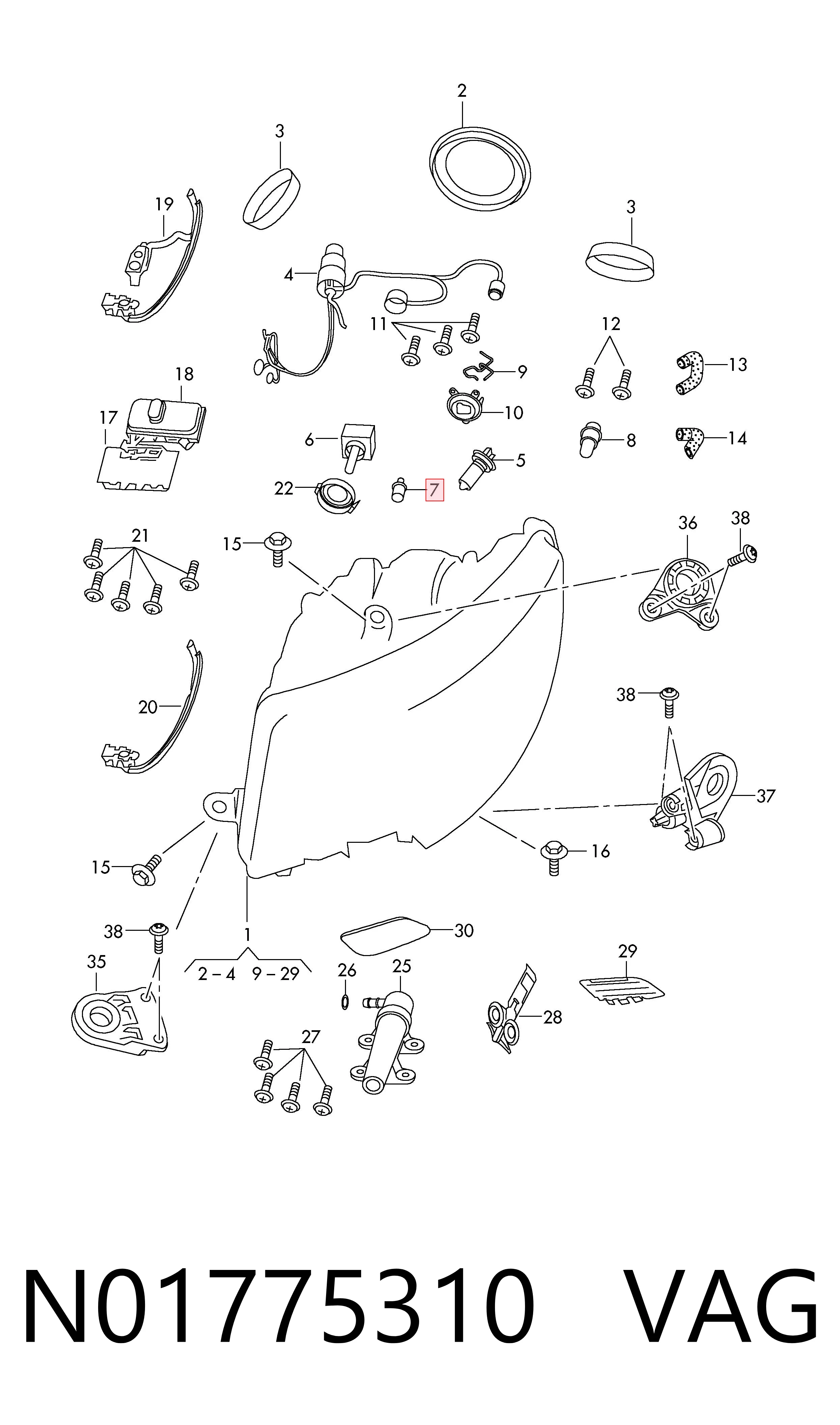 Лампочка поворота W5W12VBLUE Magneti Marelli