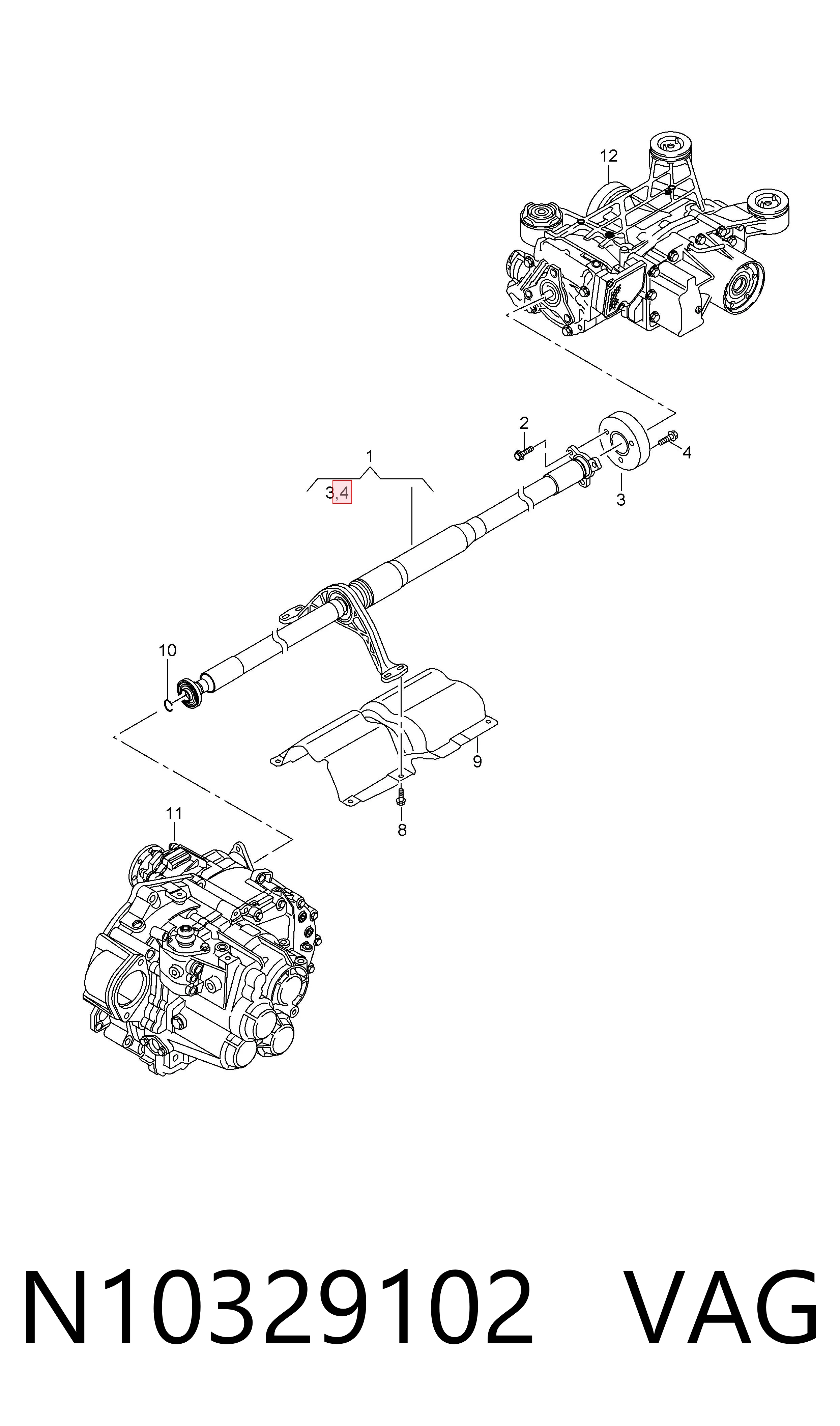 ГРМ ремни, комплект VAG N10329102 цена, от 3.35 USD