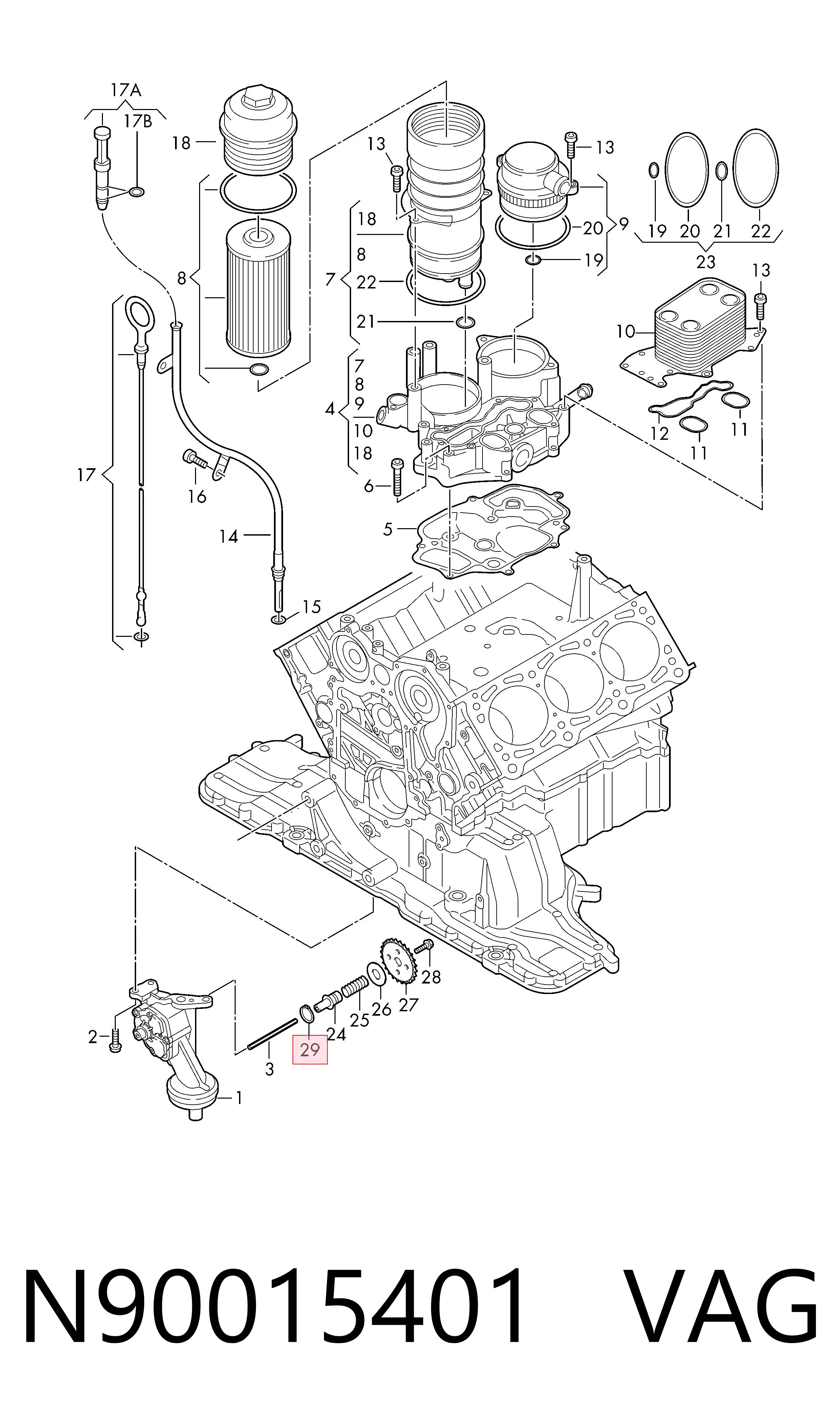 N90015401 VAG 