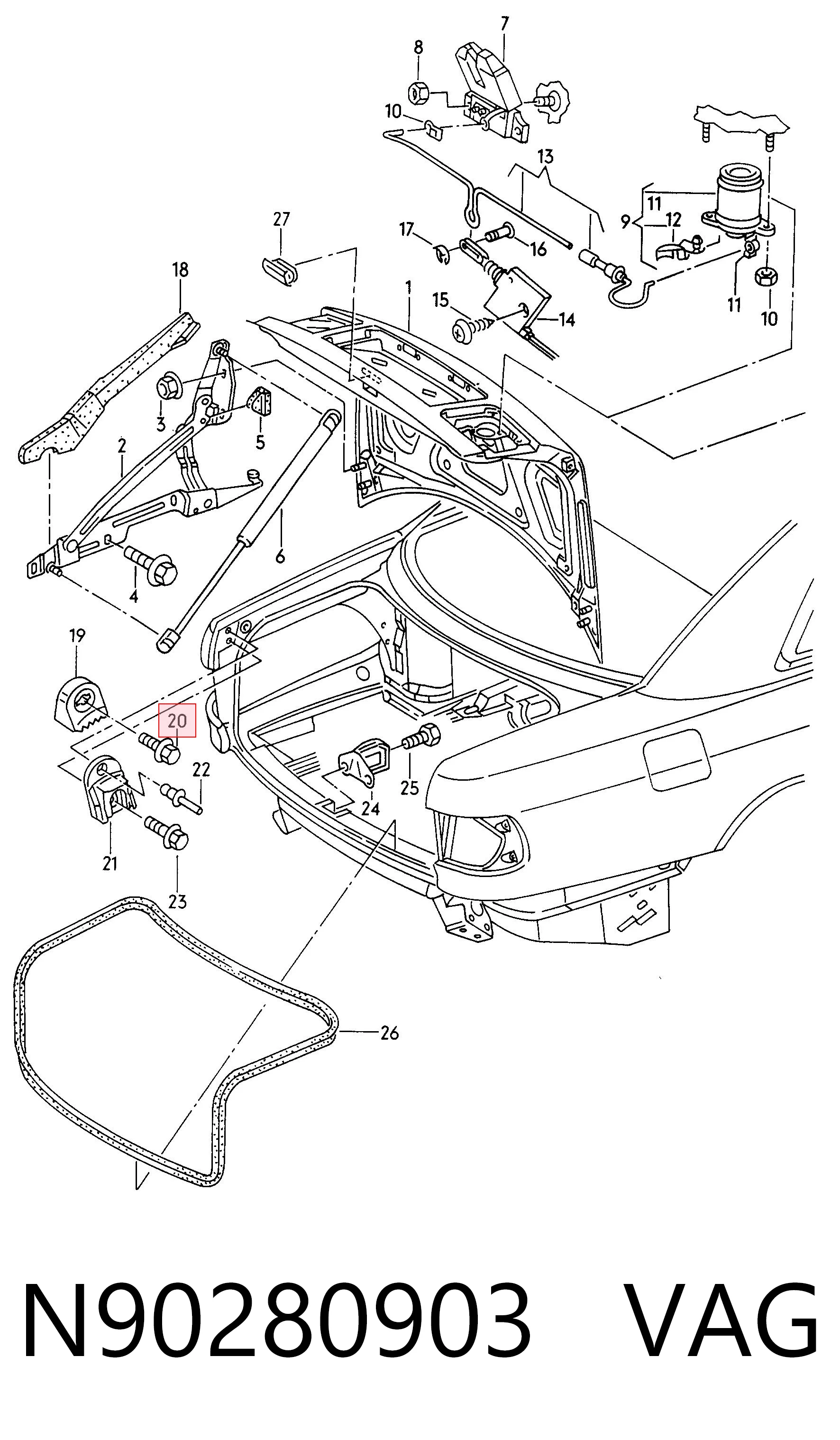 N90280903 VAG 
