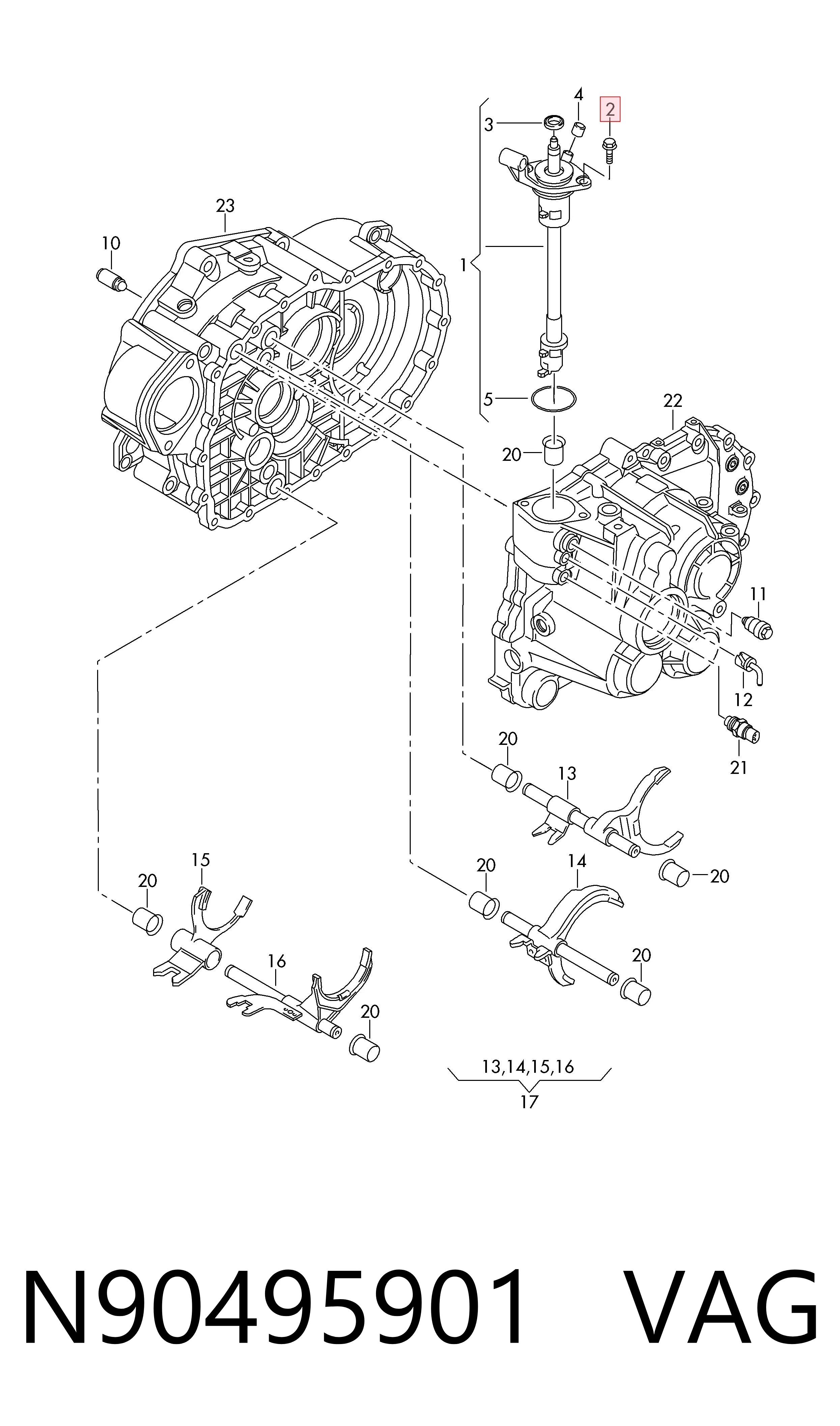 N90495901 VAG 