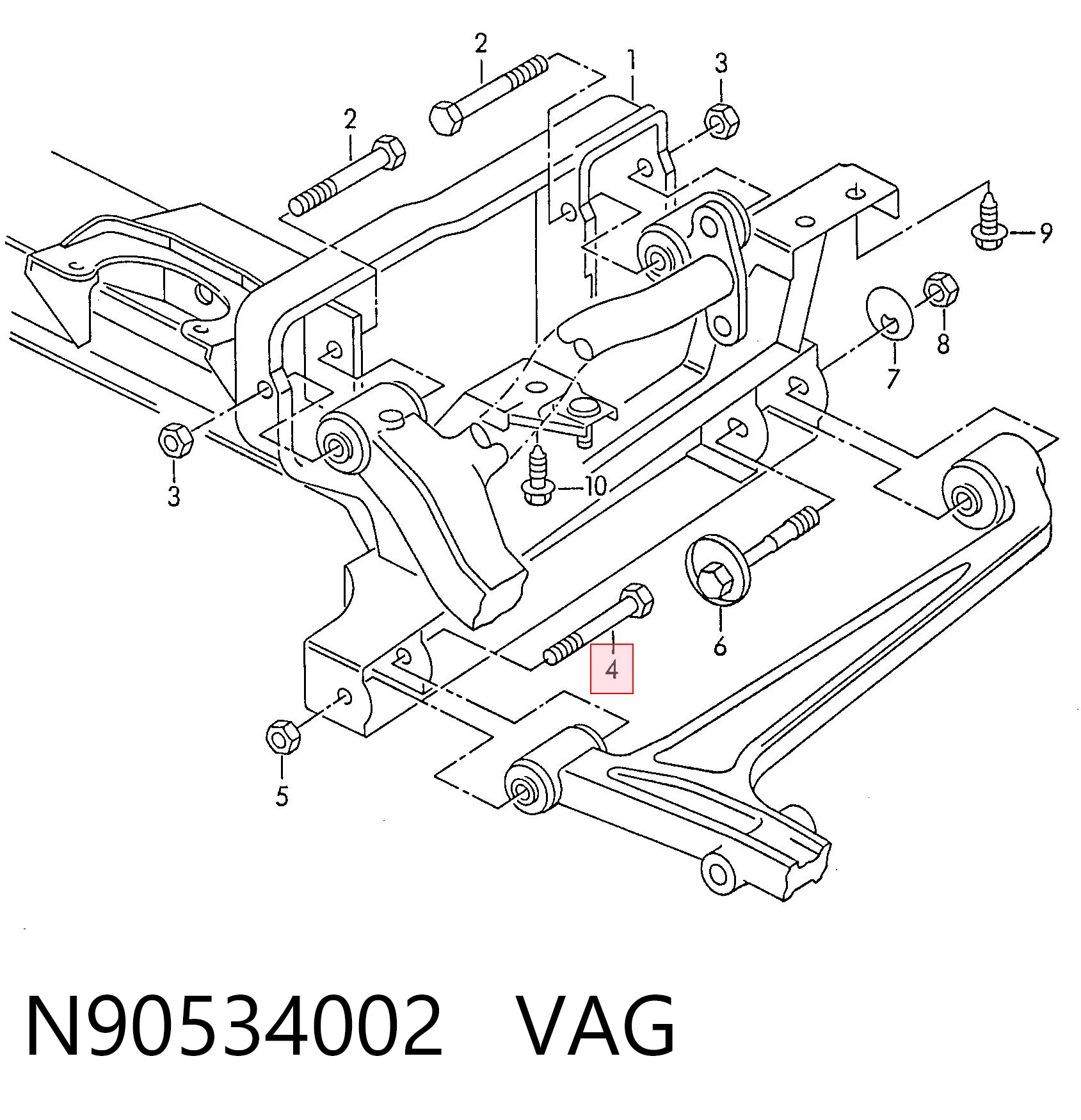 N90534002 VAG 
