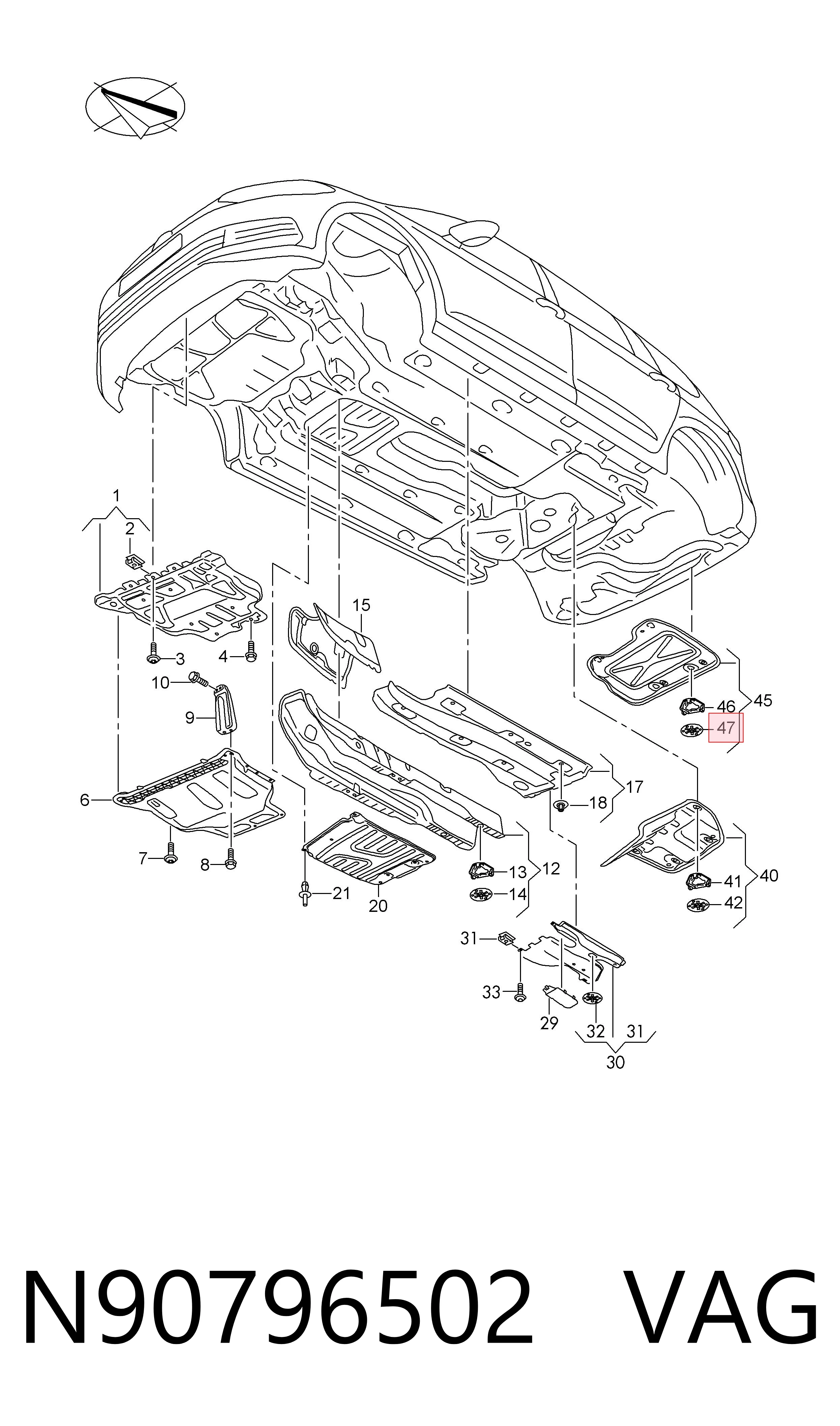 Шайба пружинная VAG N90796502 цена, от 0.45 USD