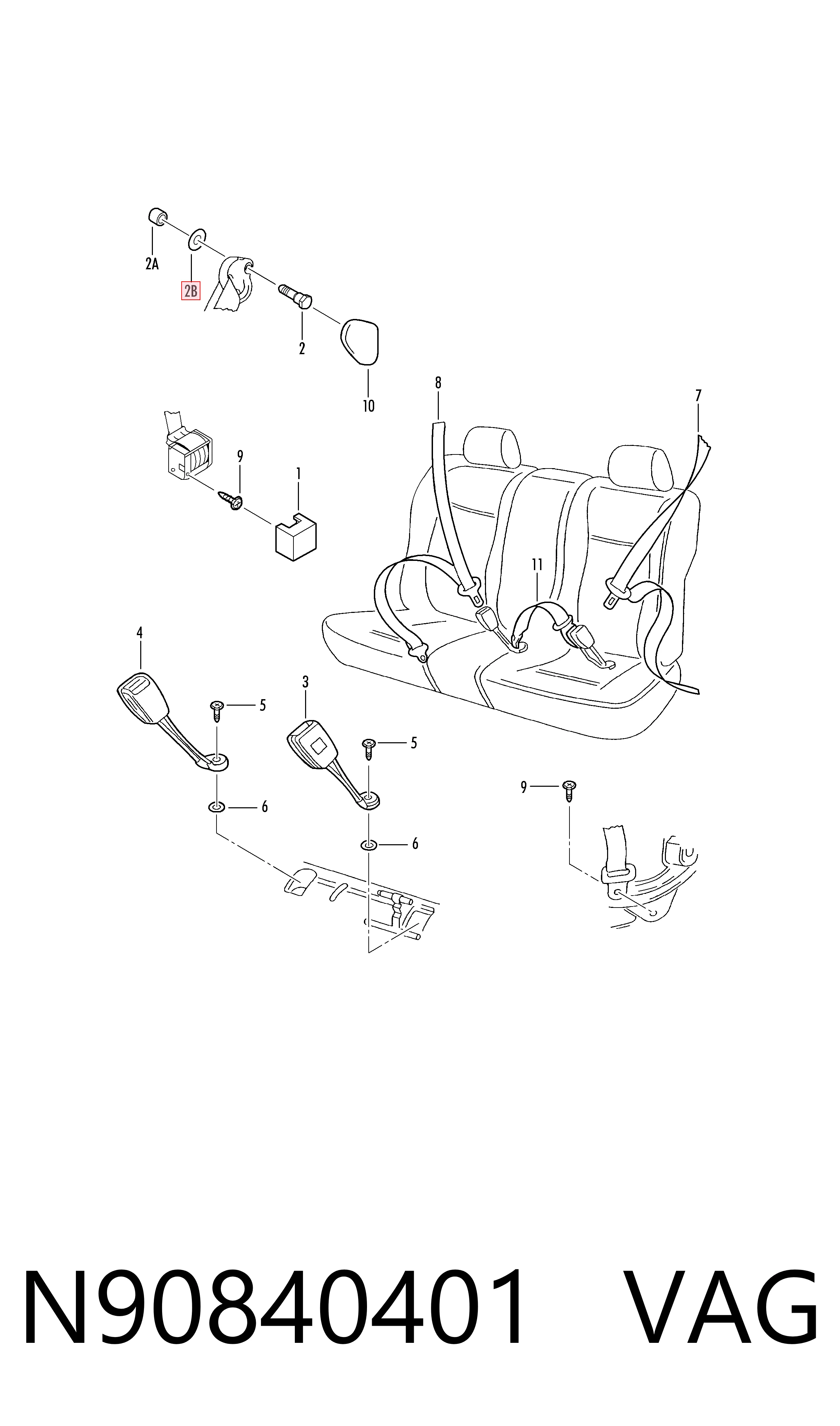 N90840401 VAG 