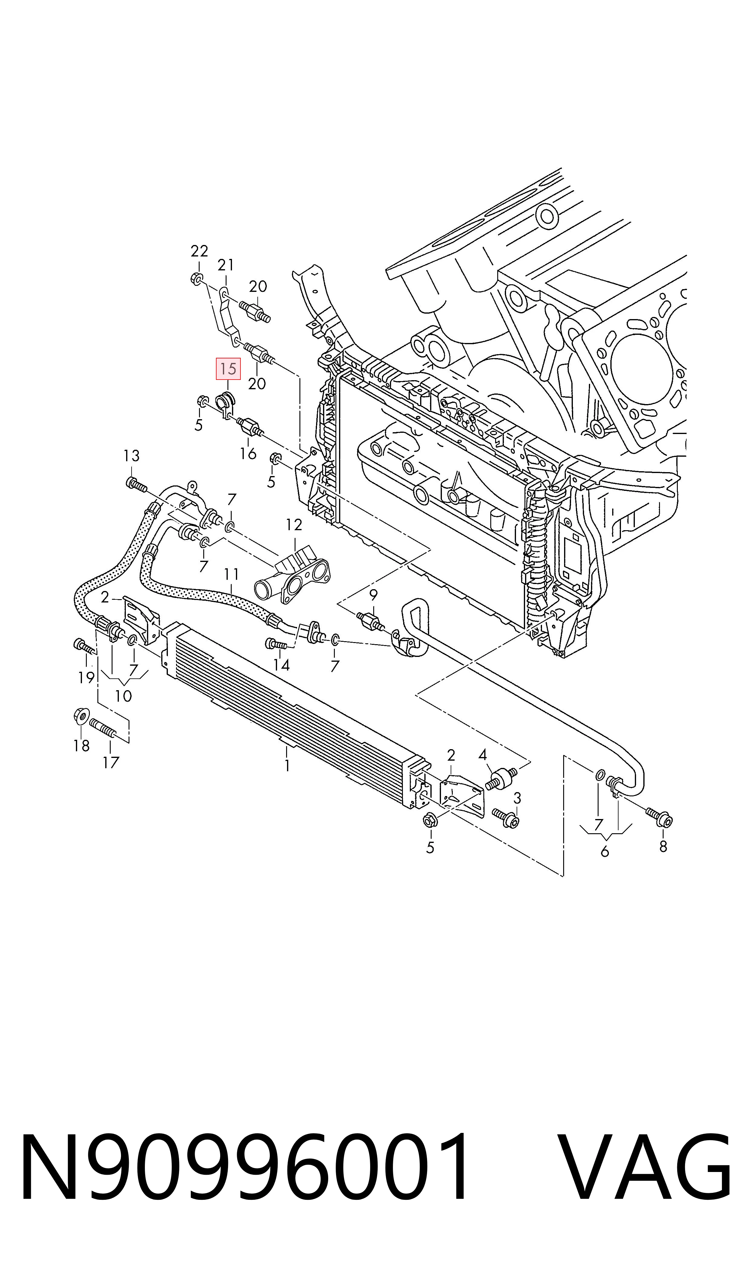 N90996001 VAG 