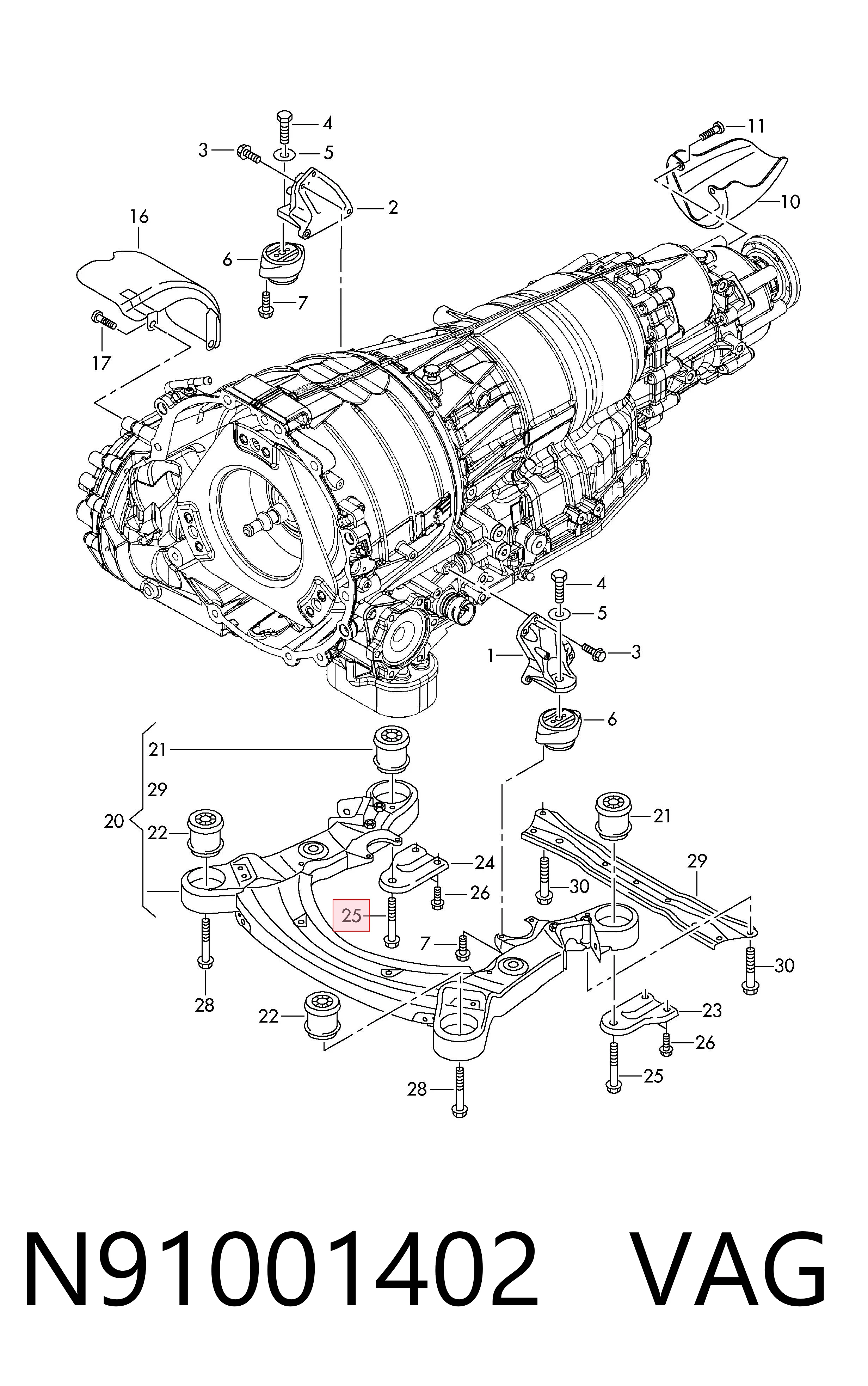 N91001402 VAG 