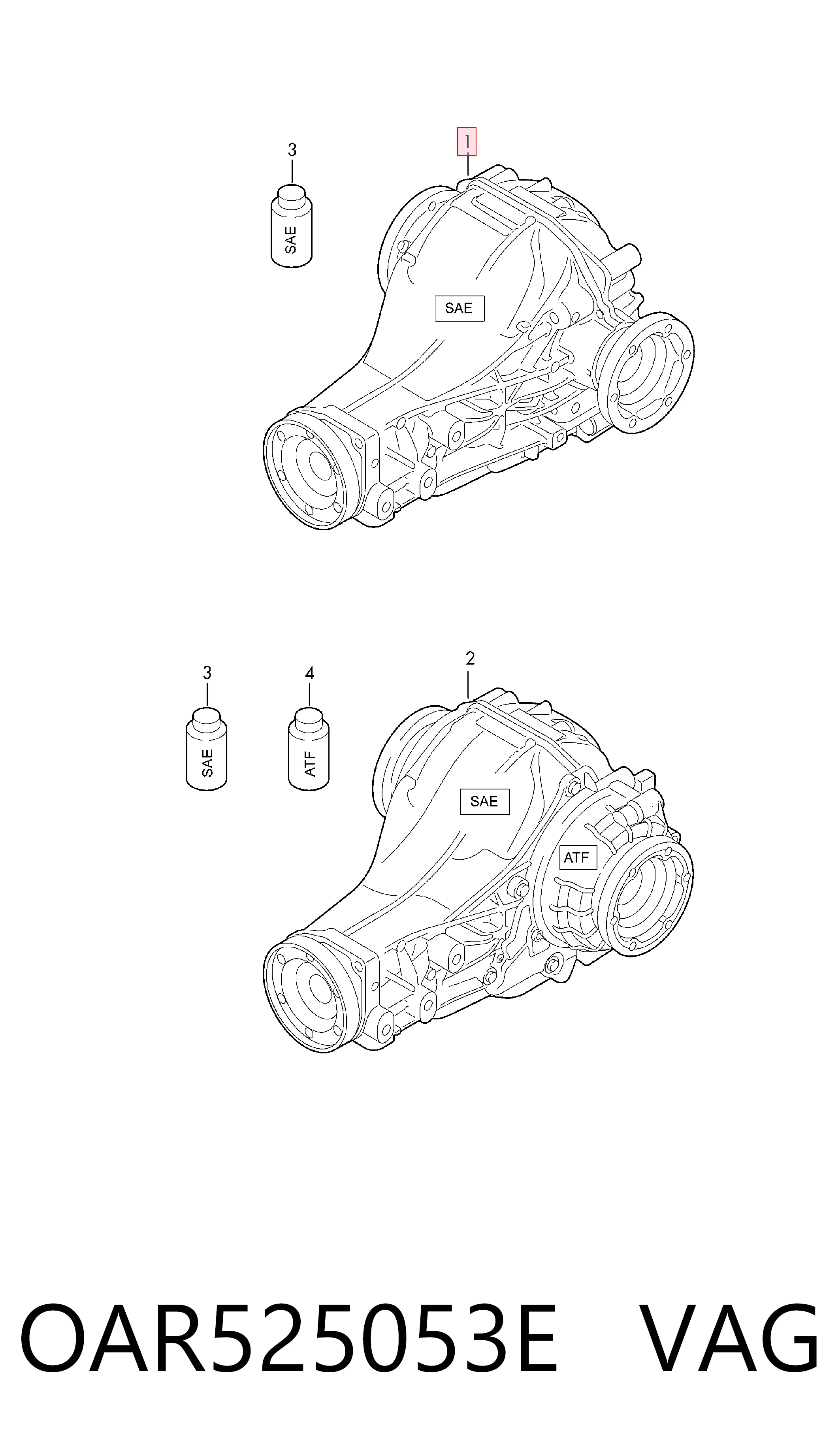 Редуктор моста заднего на Audi A6 C7 4G2, 4GC