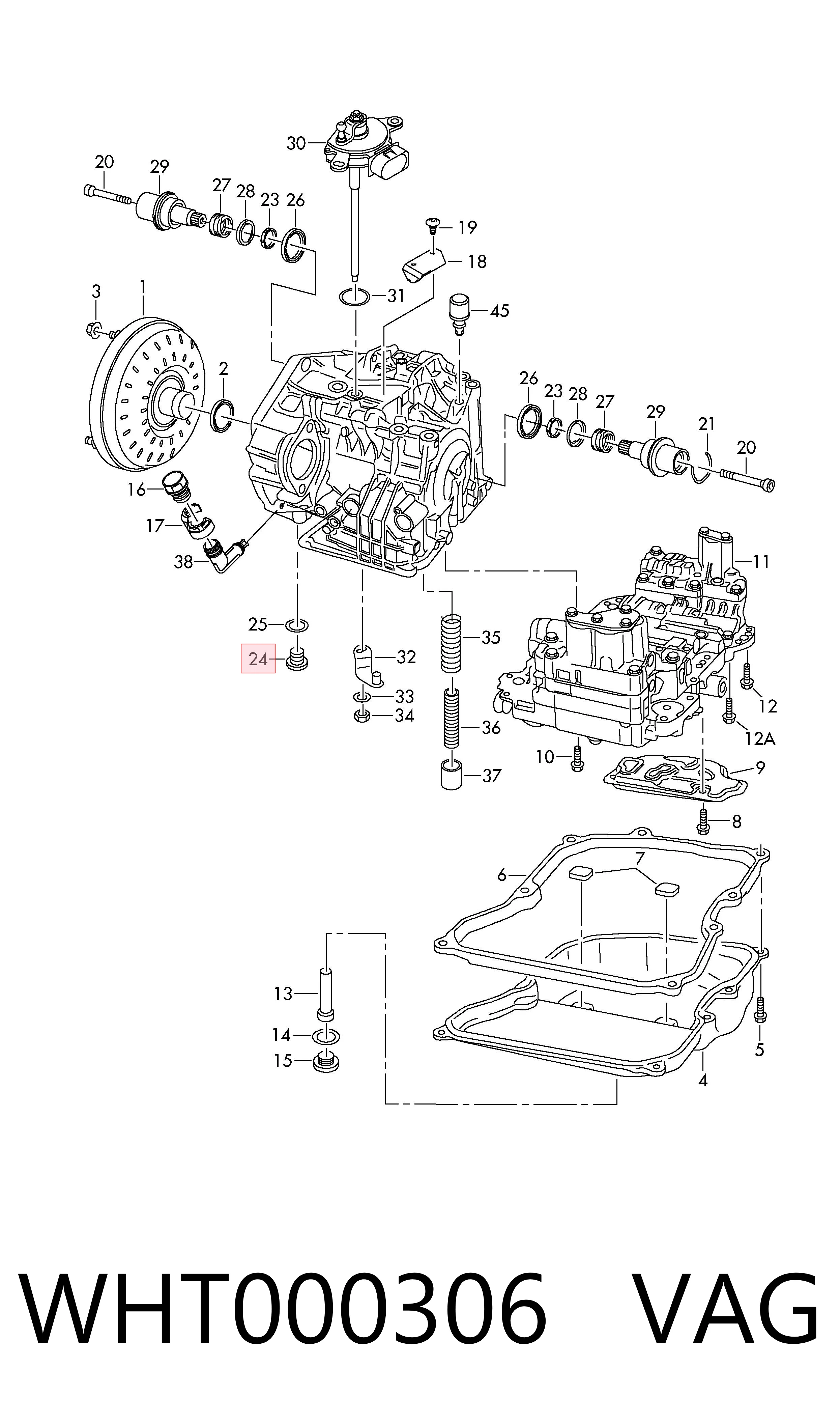  VAG WHT000306 цена, от 6.40 USD
