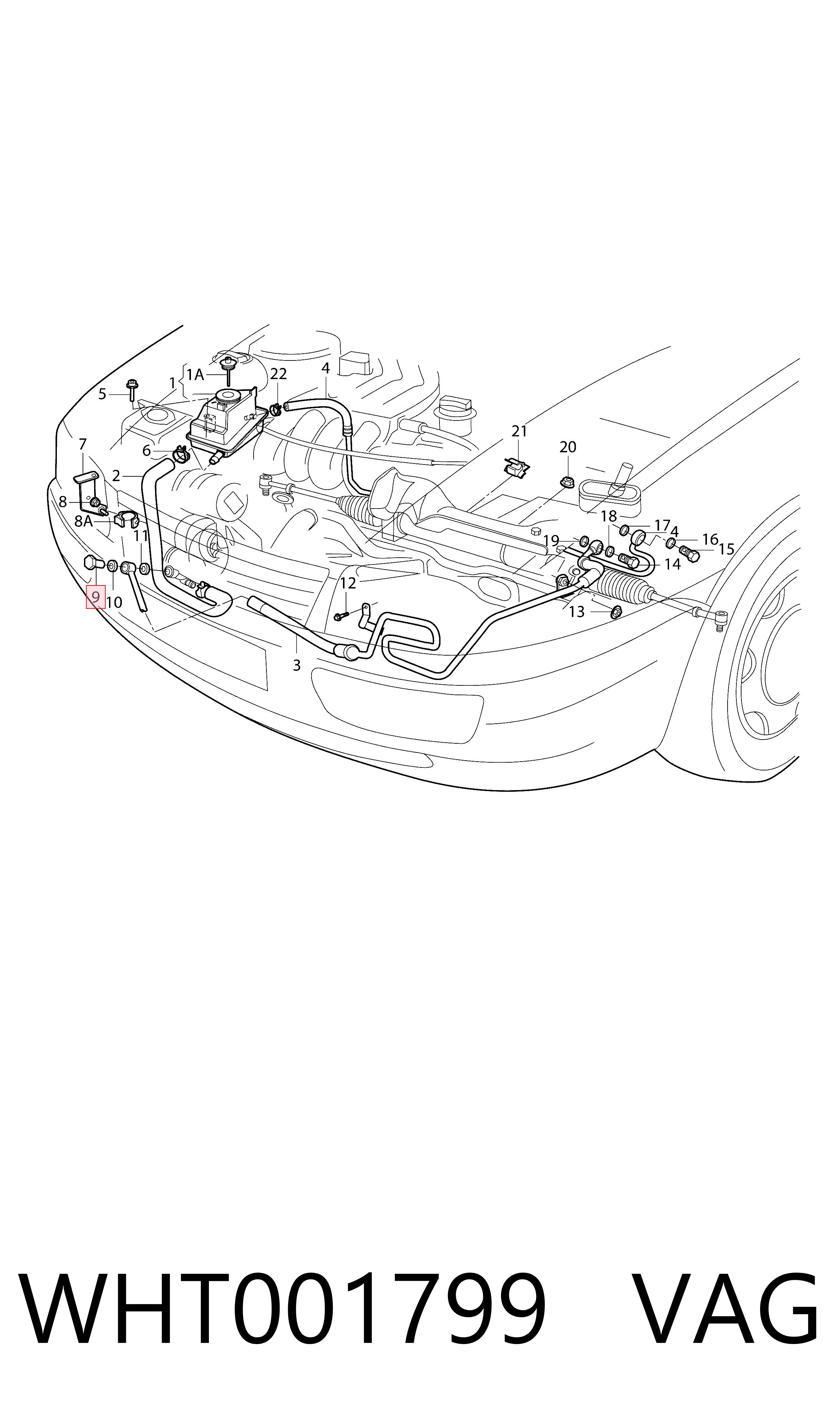  VAG WHT001799 цена, от 7.98 USD