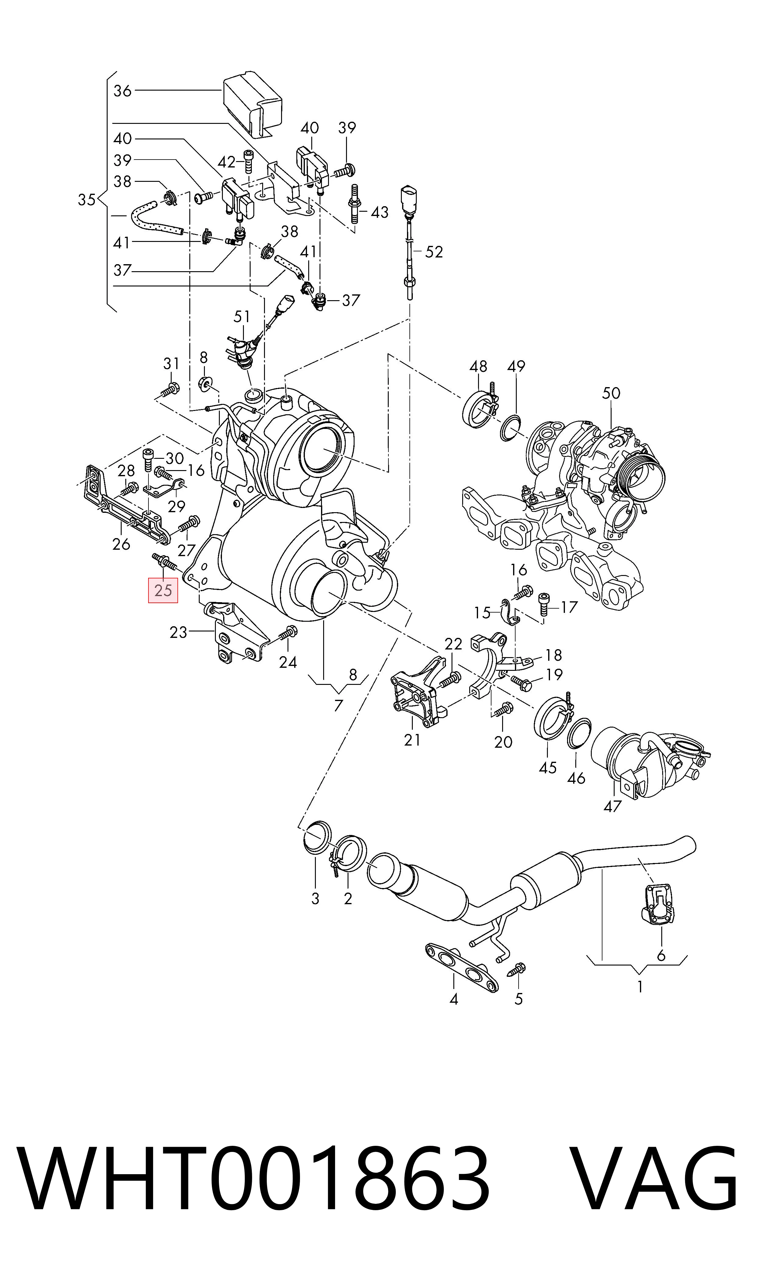  VAG WHT001863 цена, от 16.62 USD