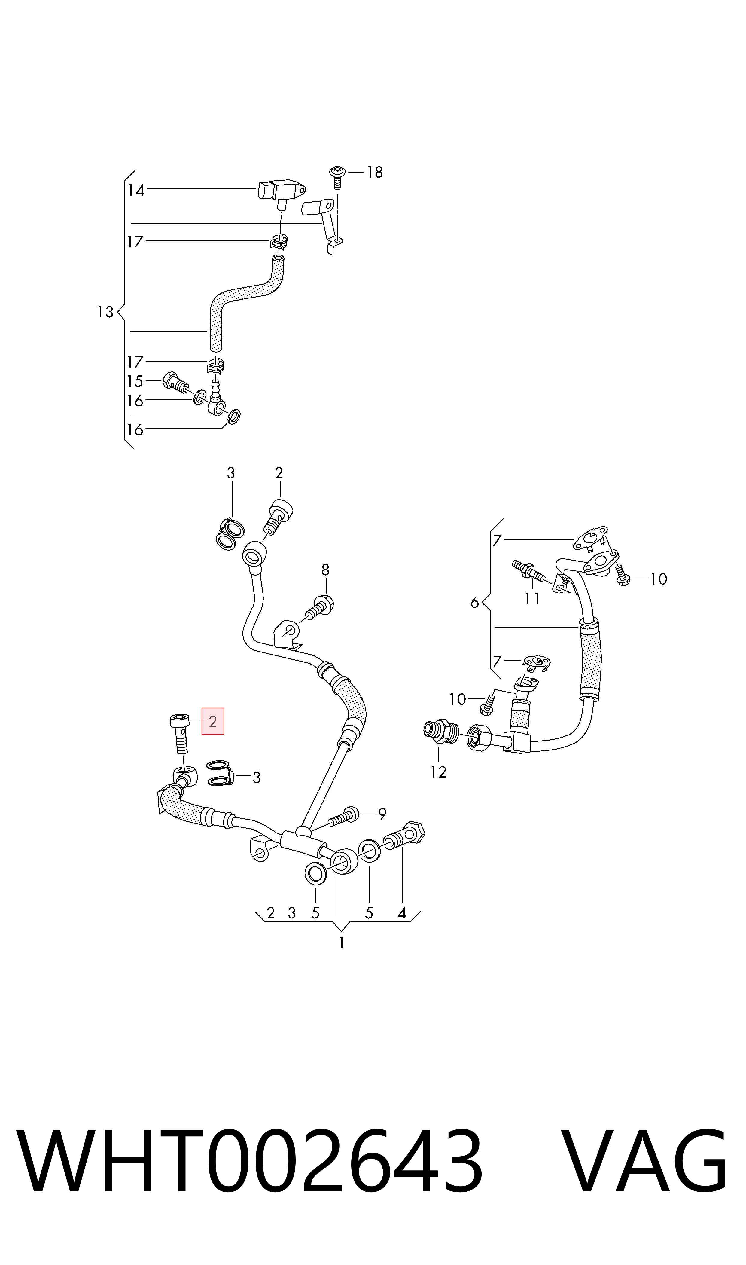  VAG WHT002643 цена, от 11.36 USD