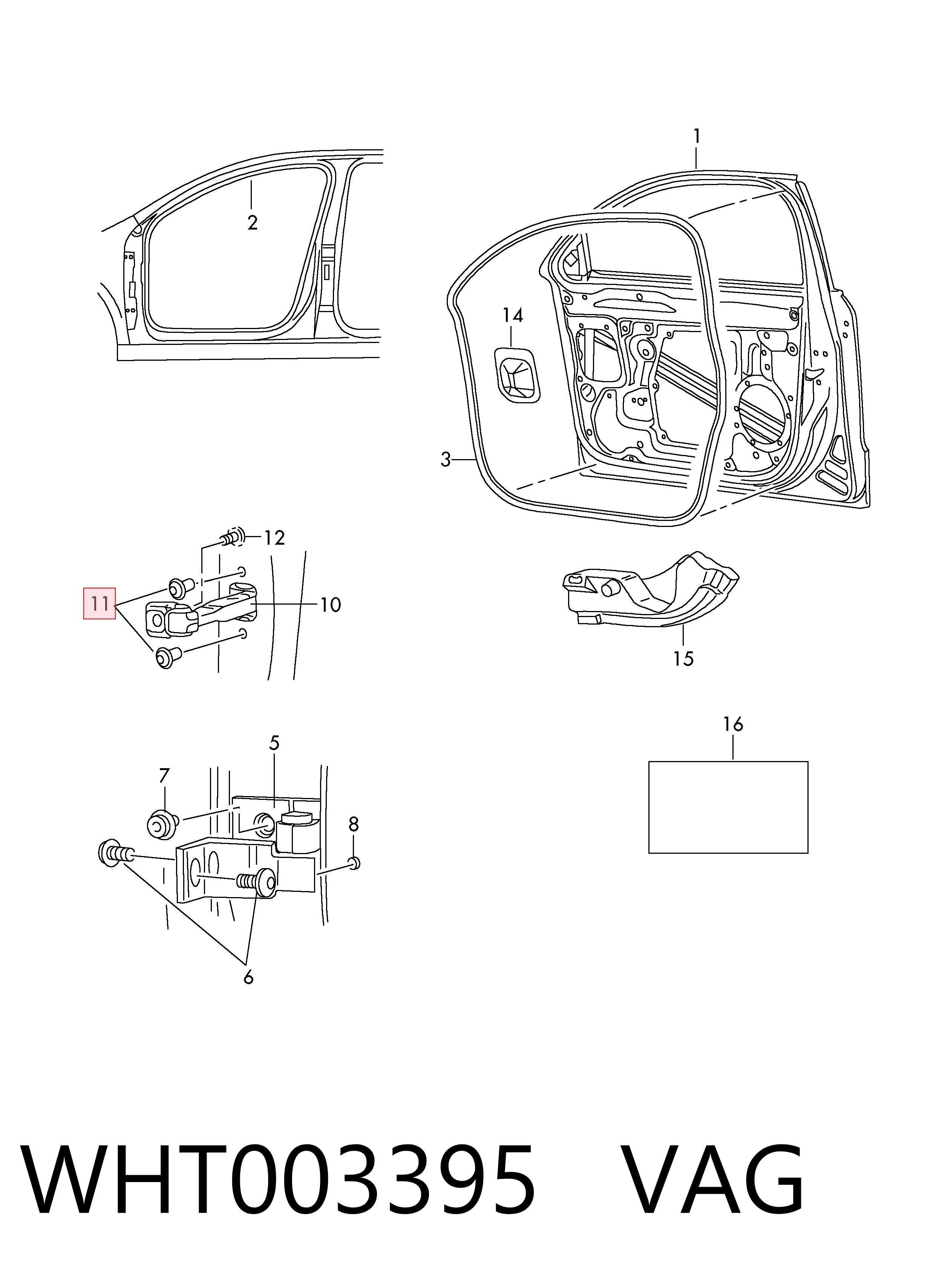  VAG WHT003395 цена, от 2.73 USD