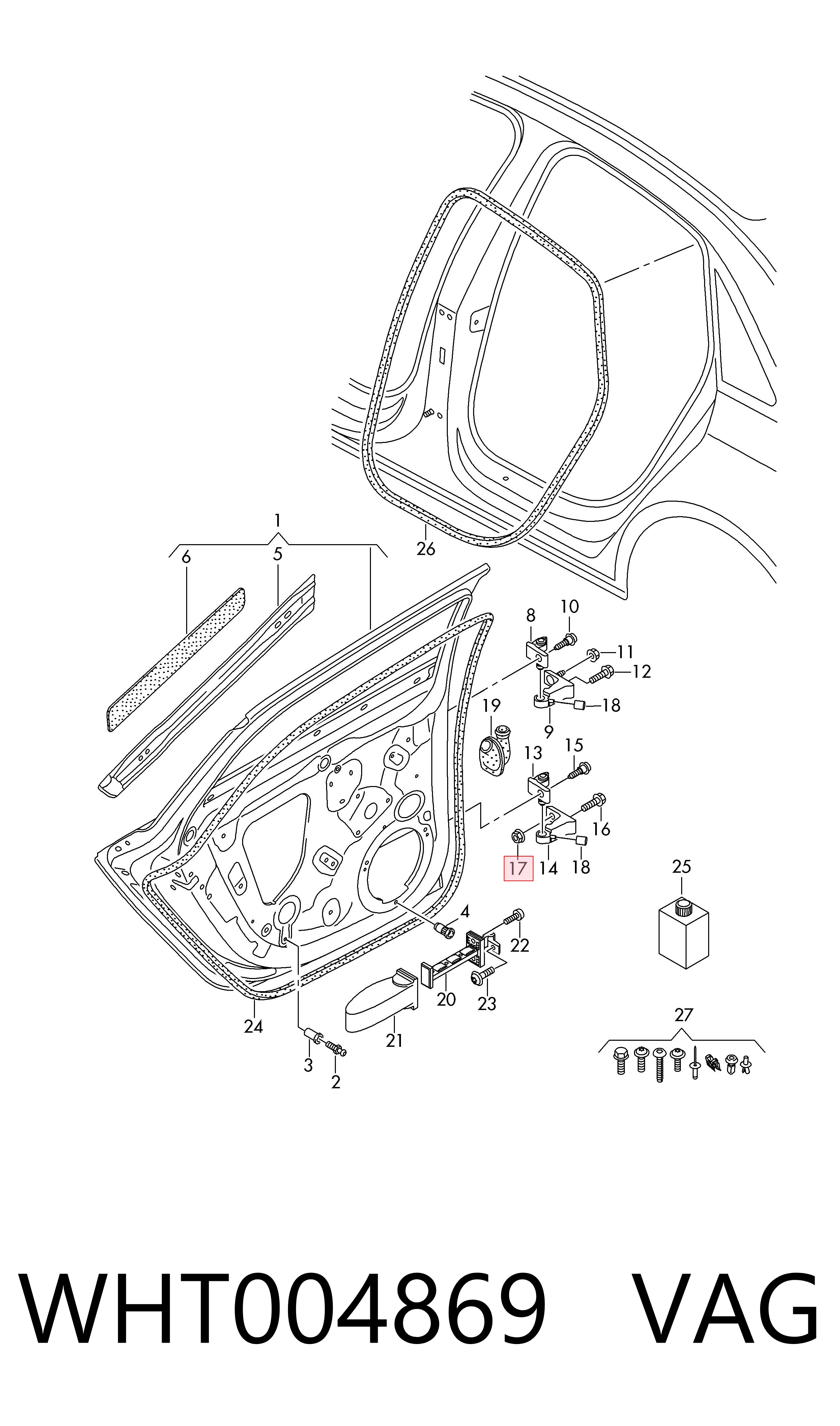  VAG WHT004869 цена, от 1.48 USD