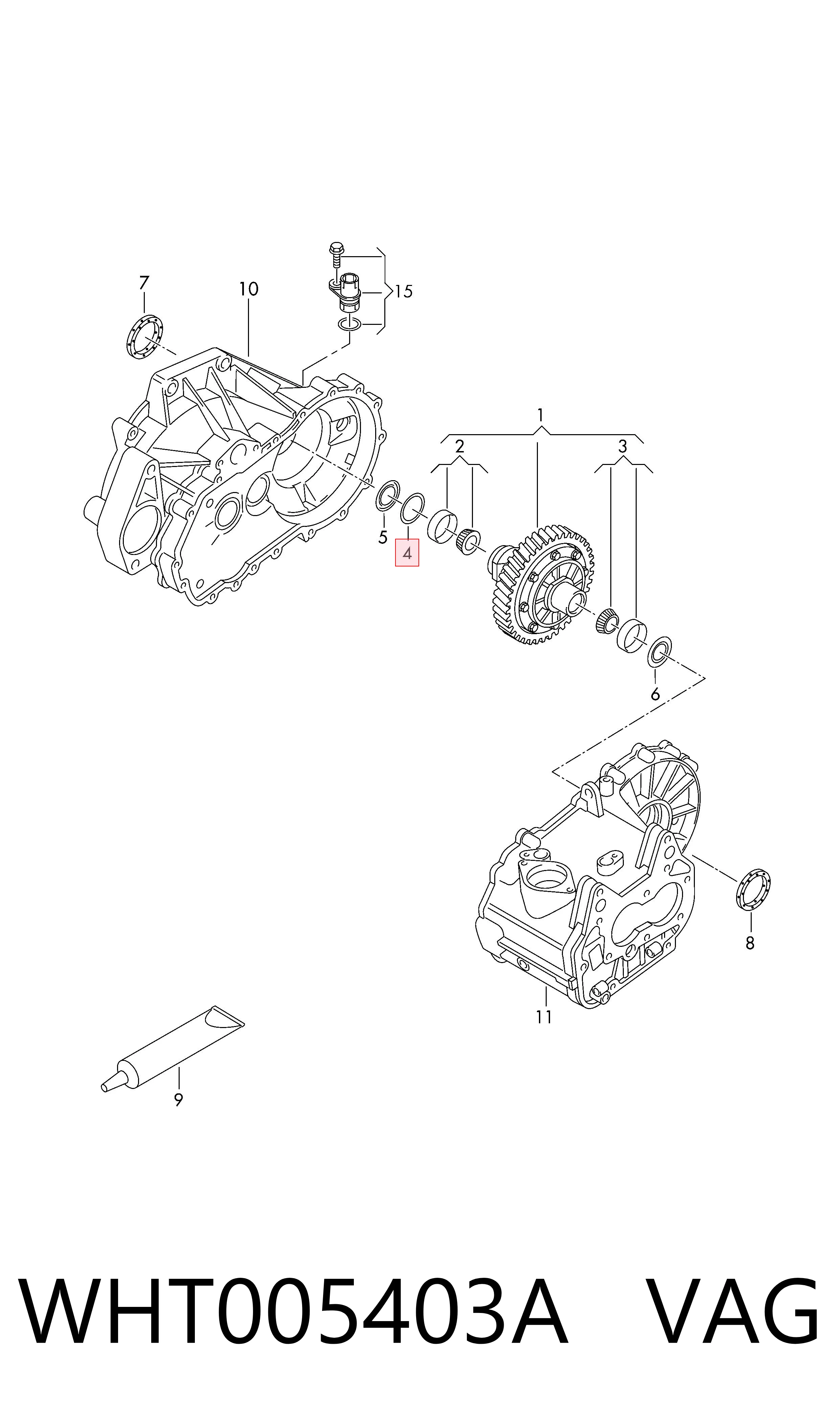  VAG WHT005403A цена, от 5.02 USD