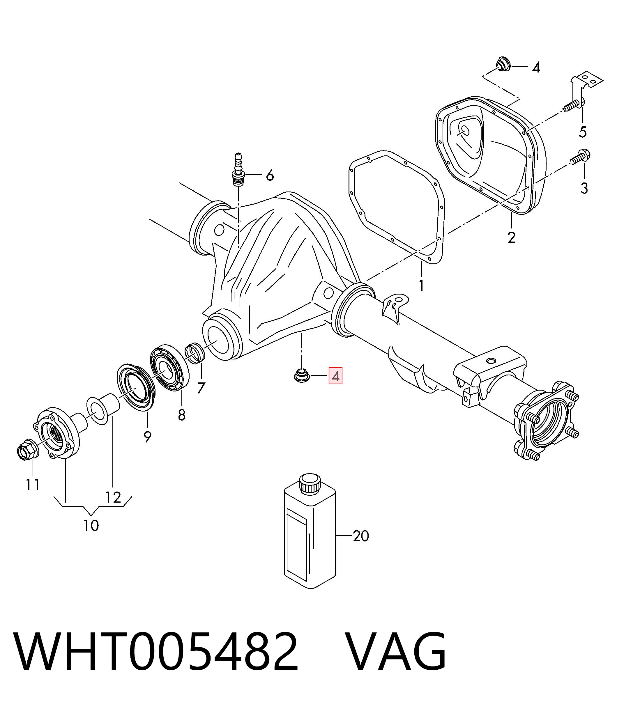 WHT005482 VAG 