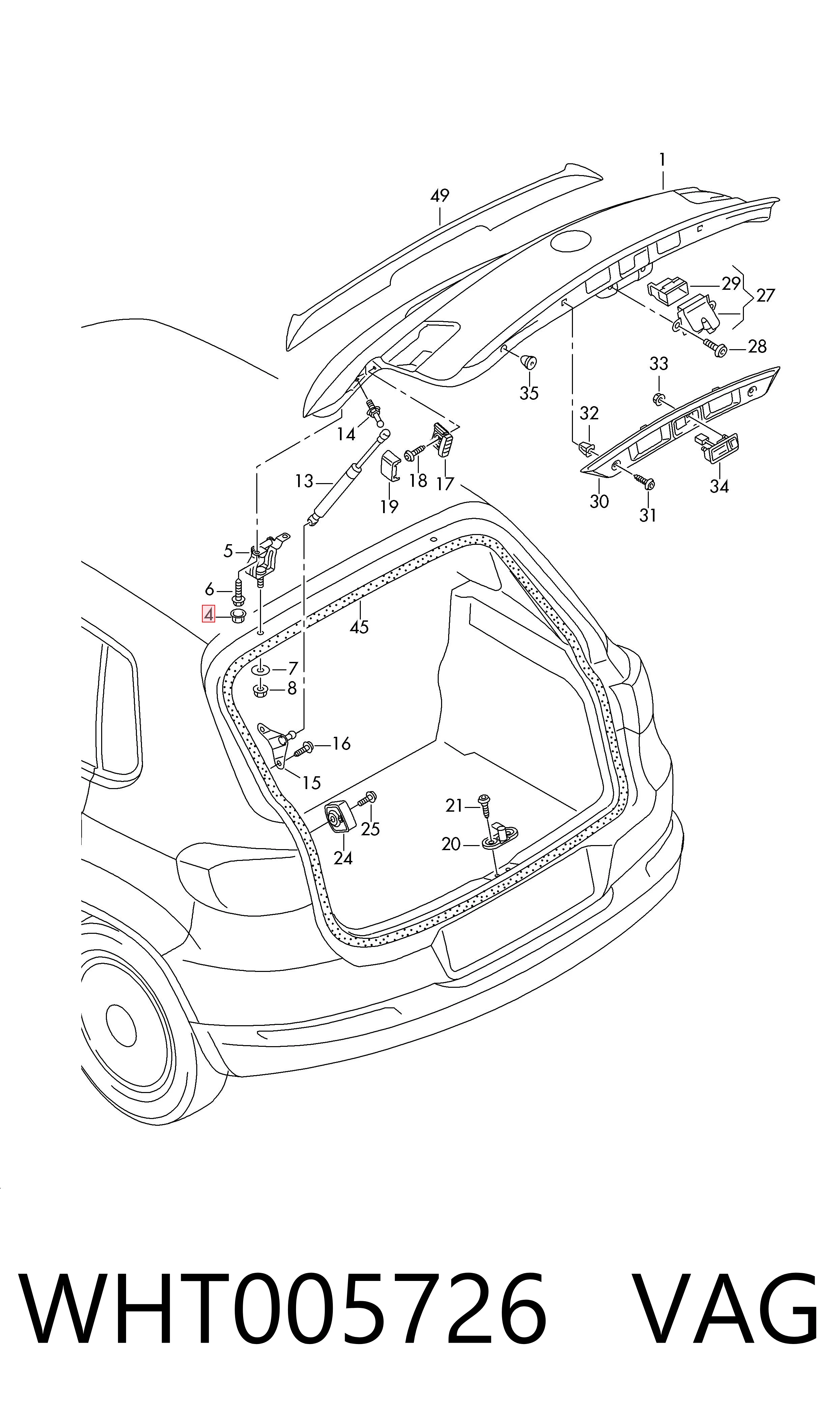  VAG WHT005726 цена, от 1.27 USD