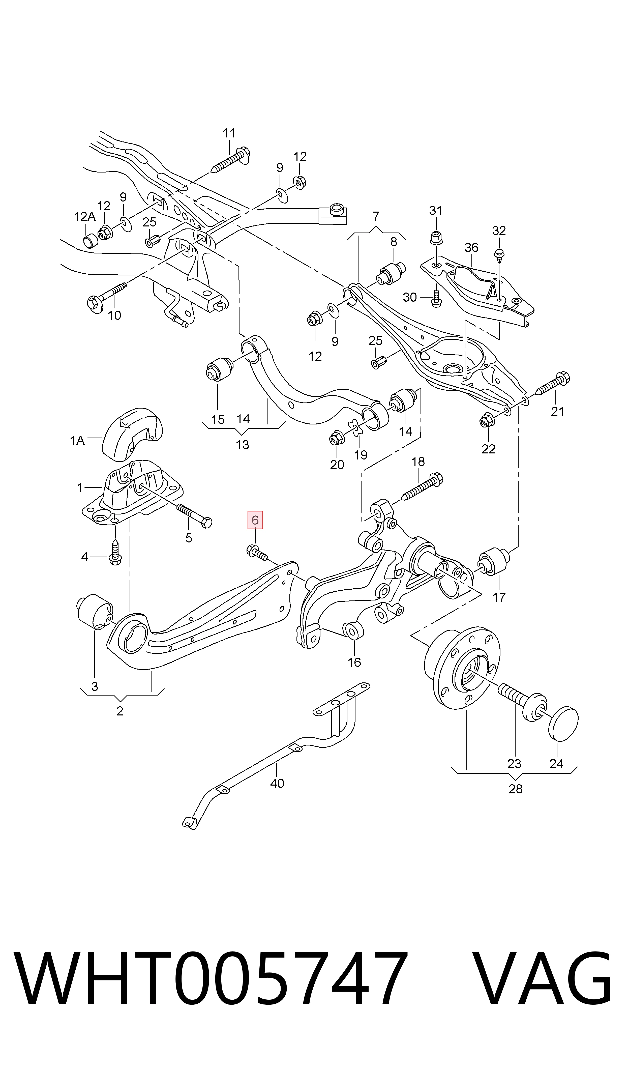  VAG WHT005747 цена, от 4.95 USD