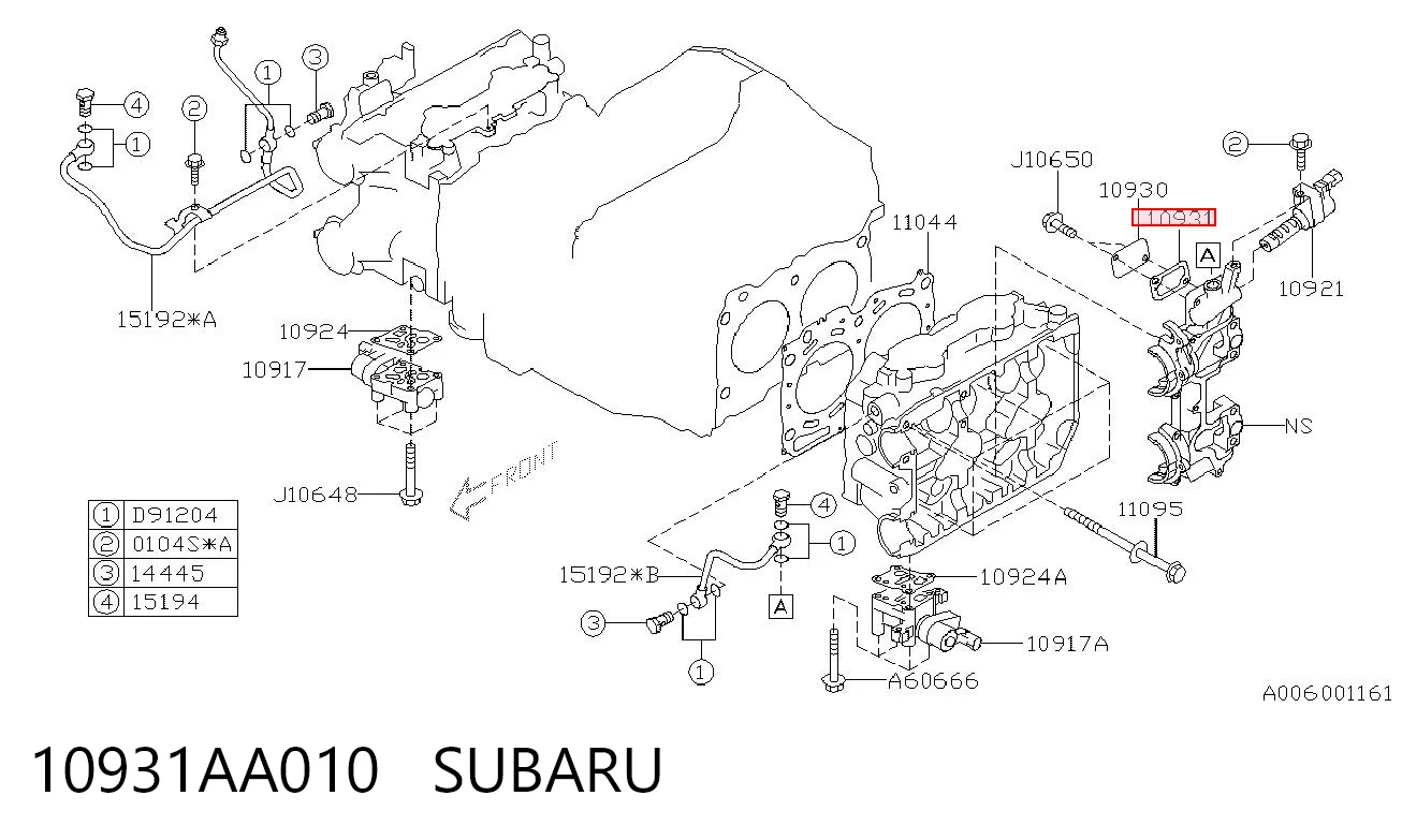 10931AA010 Subaru 