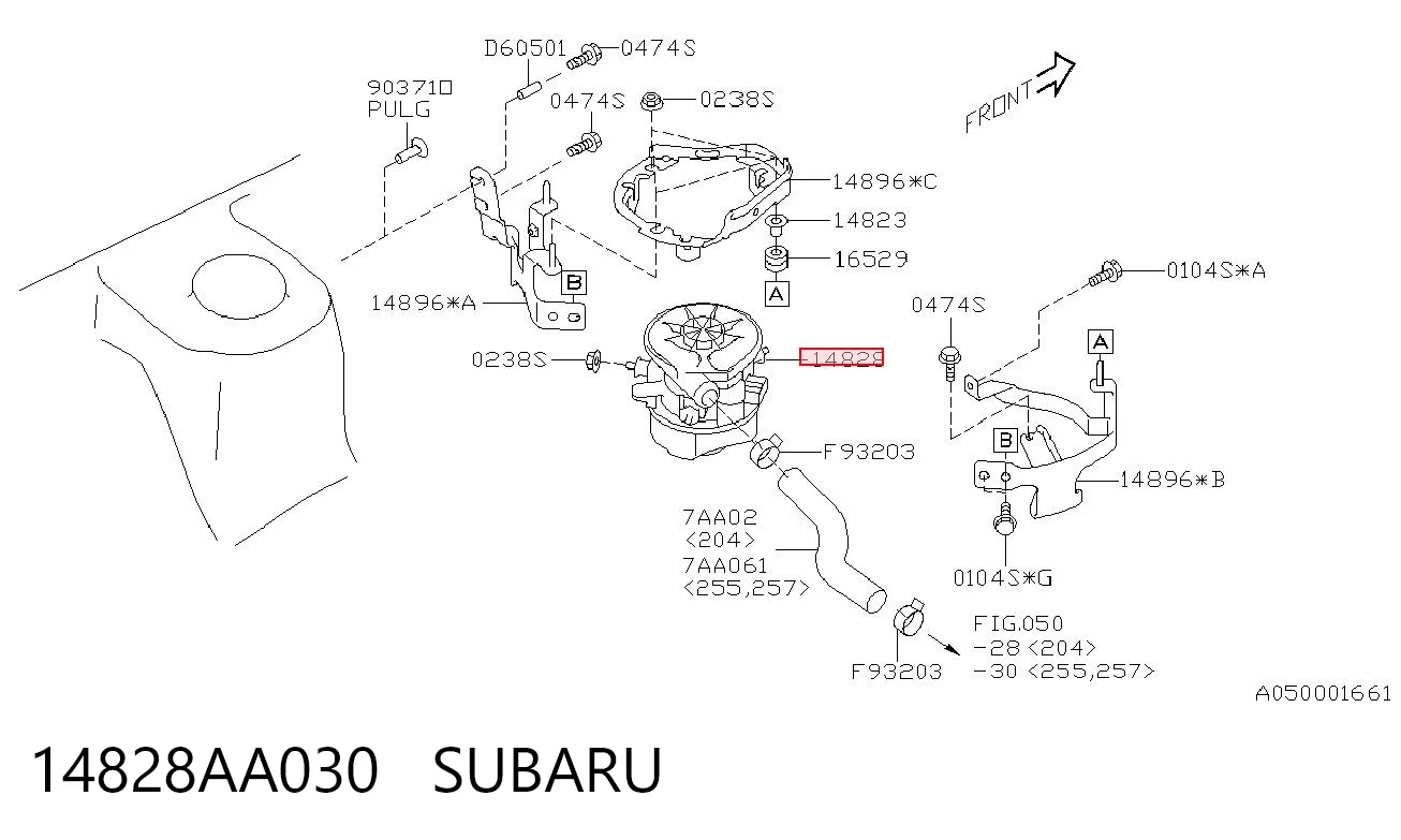 14828AA030 Subaru Насос воздушный