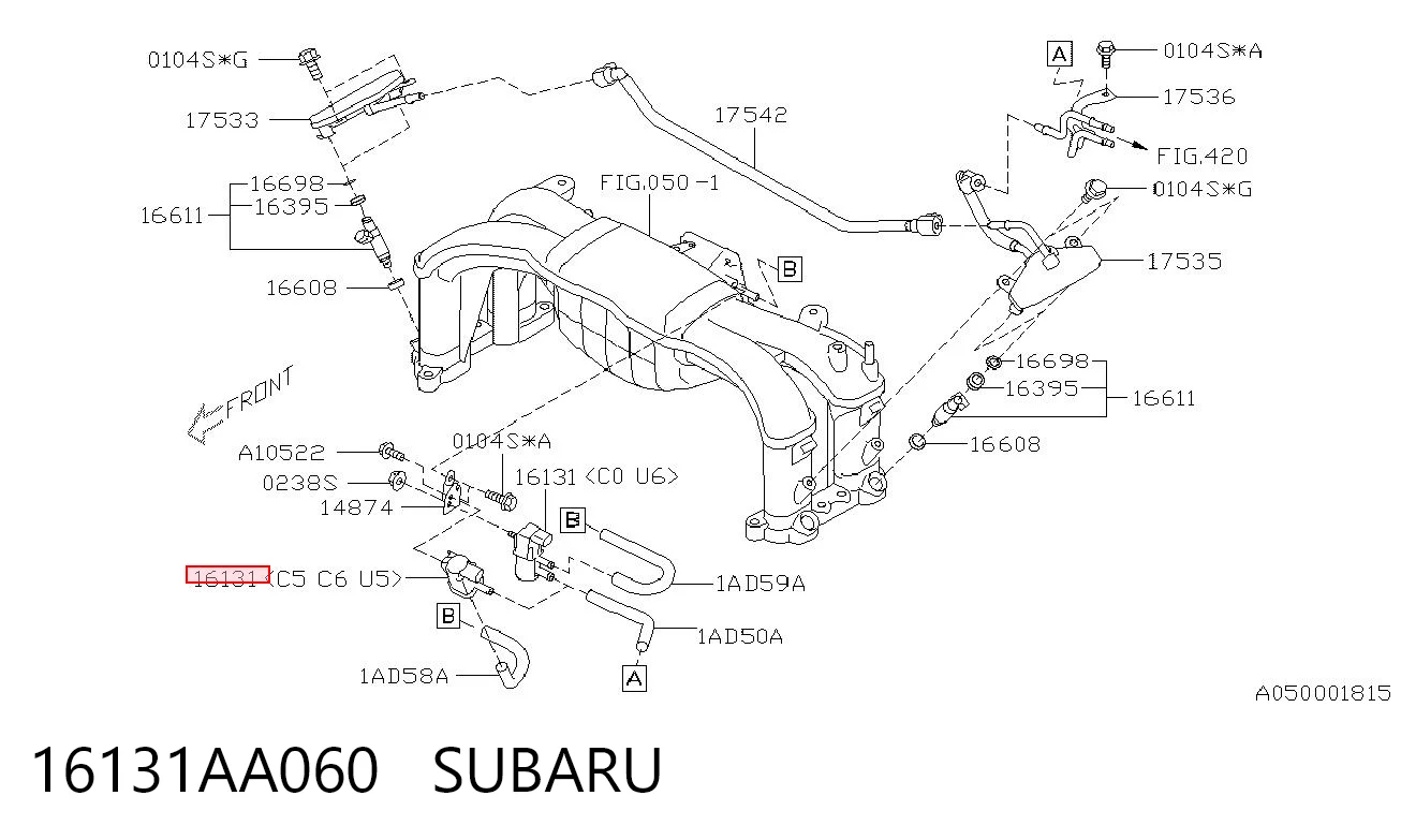 16131AA060 Subaru 