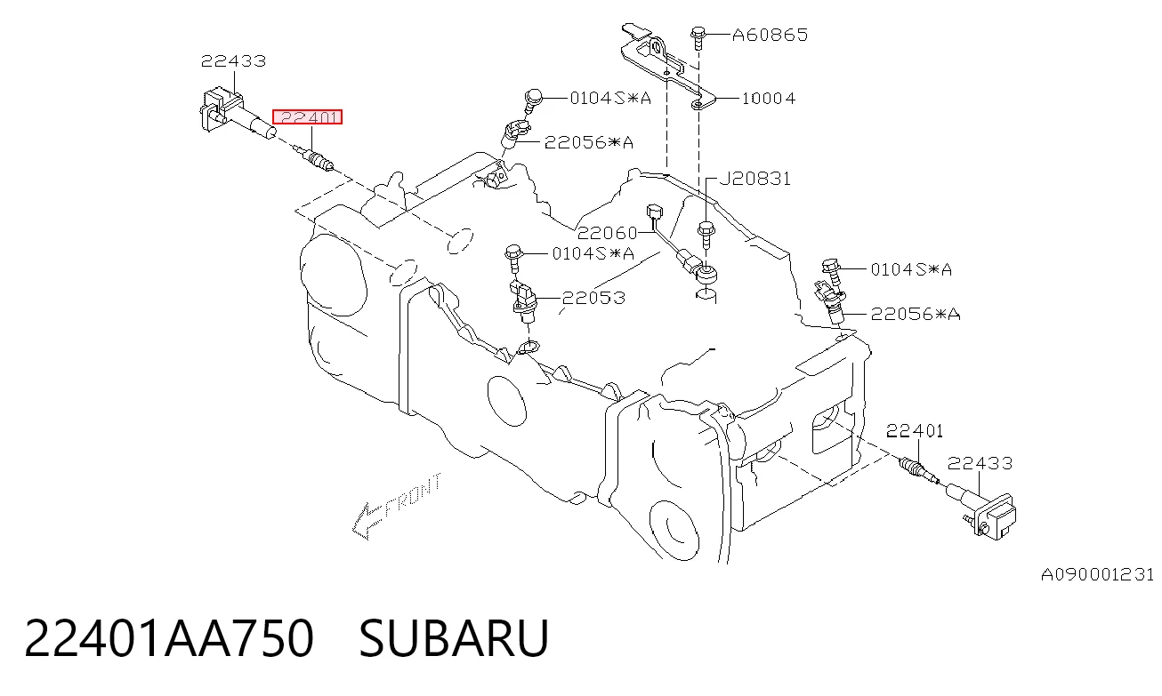 22401AA750 Subaru