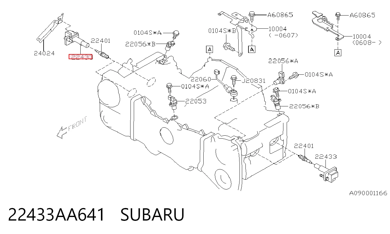 22433AA641 Subaru Катушка зажигания