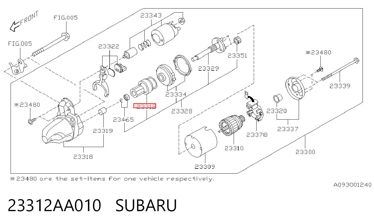  Бендикс Subaru Legacy II седан (BD, BG) (1994 - 1999) цена, от 7.69 USD