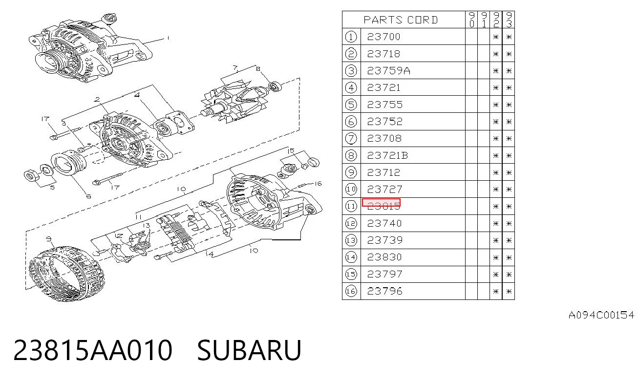 Реле зарядки генератора Unipoint YR694 цена, от 14.52 USD