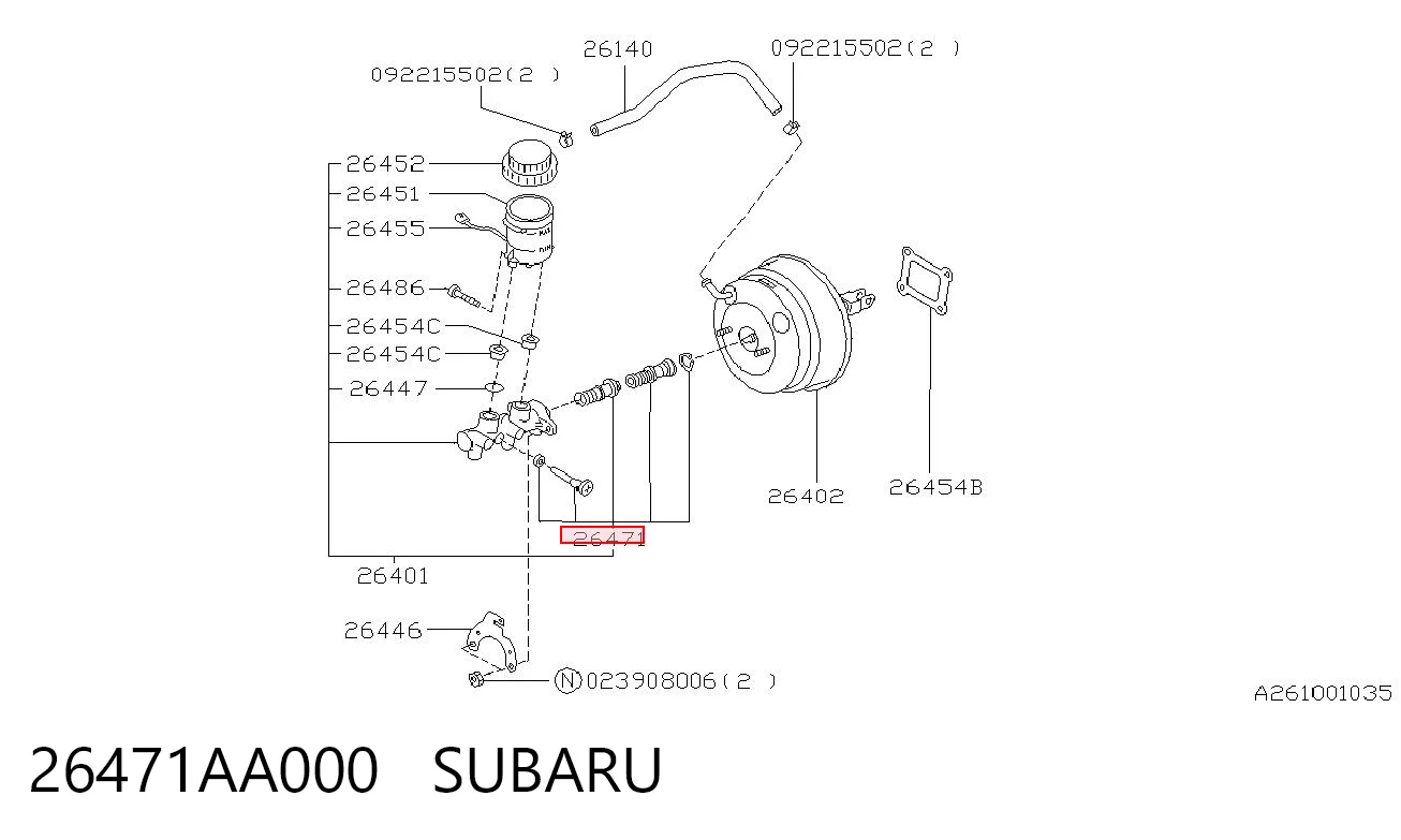 Купить 4601129R25 Nissan/Infiniti Ремкомплект тормозного цилиндра