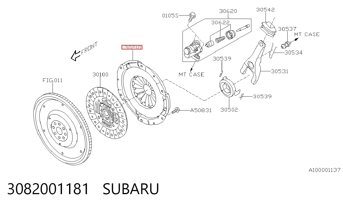 Купить Корзина сцепления Субару Аутбек III B13, BP