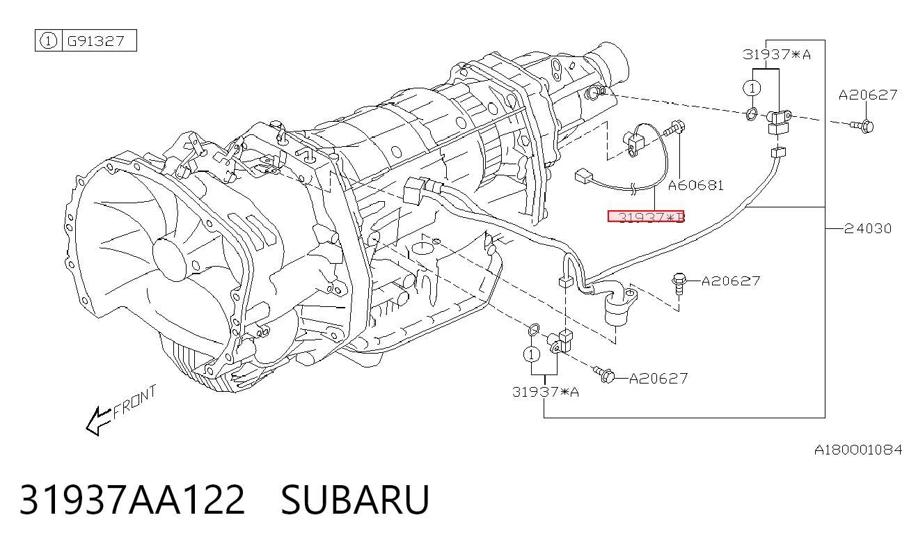 Датчик скорости Subaru Tribeca внедорожник (2007 - 2014) цена, от 31.85 USD