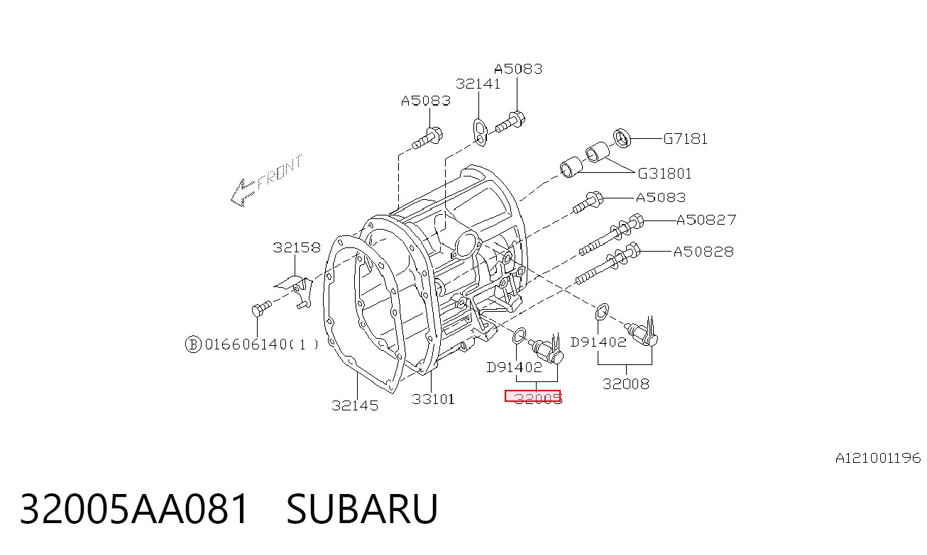  Датчик заднего хода Subaru Forester 2
