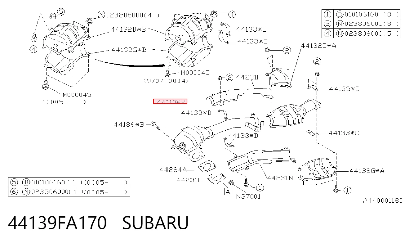 Каталитический нейтрализатор отработавших газов Subaru Forester I внедорожник (S10, SF) (1997 - 2002) цена, от 324.37 USD